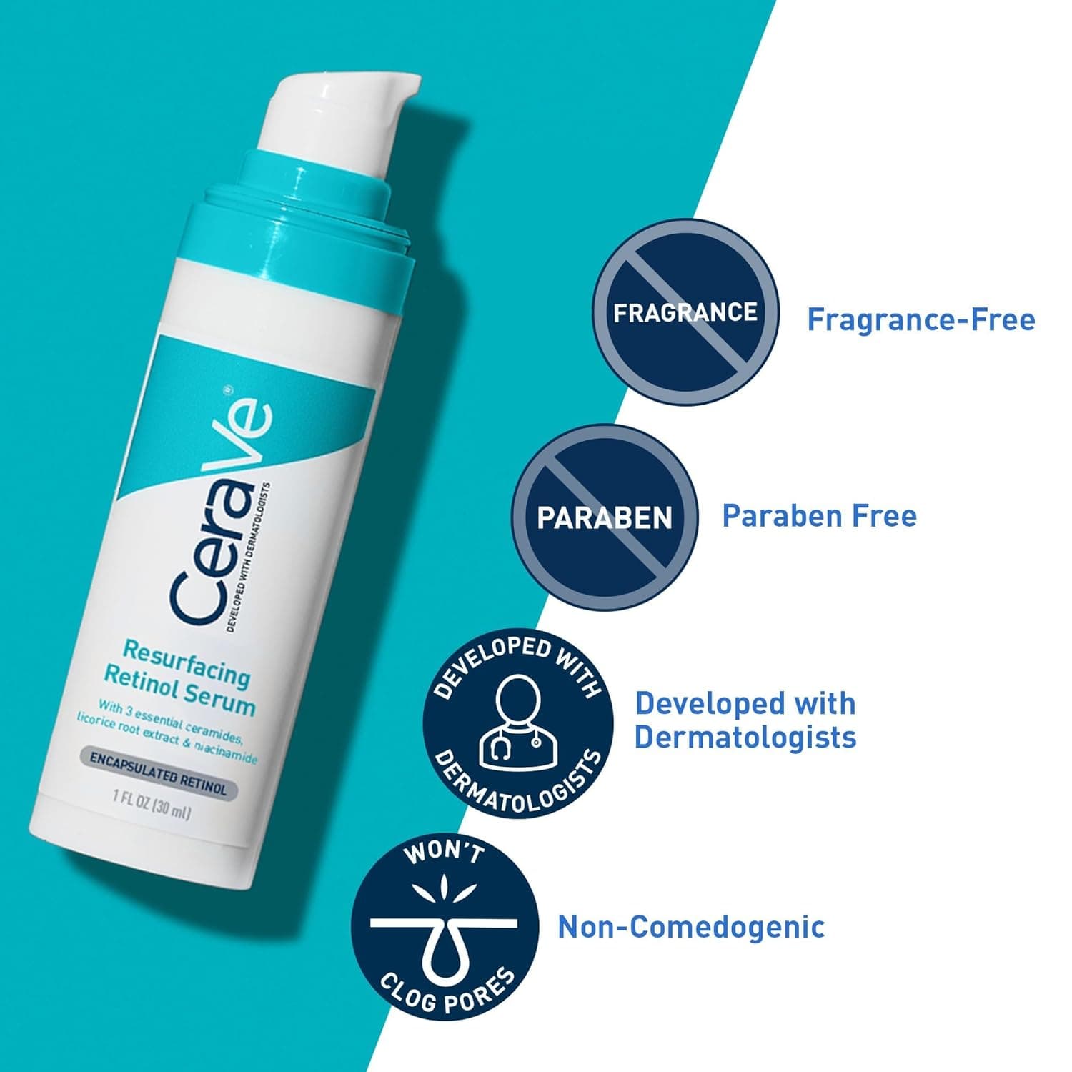 CeraVe Resurfacing Retinol Serum thumbnail 5