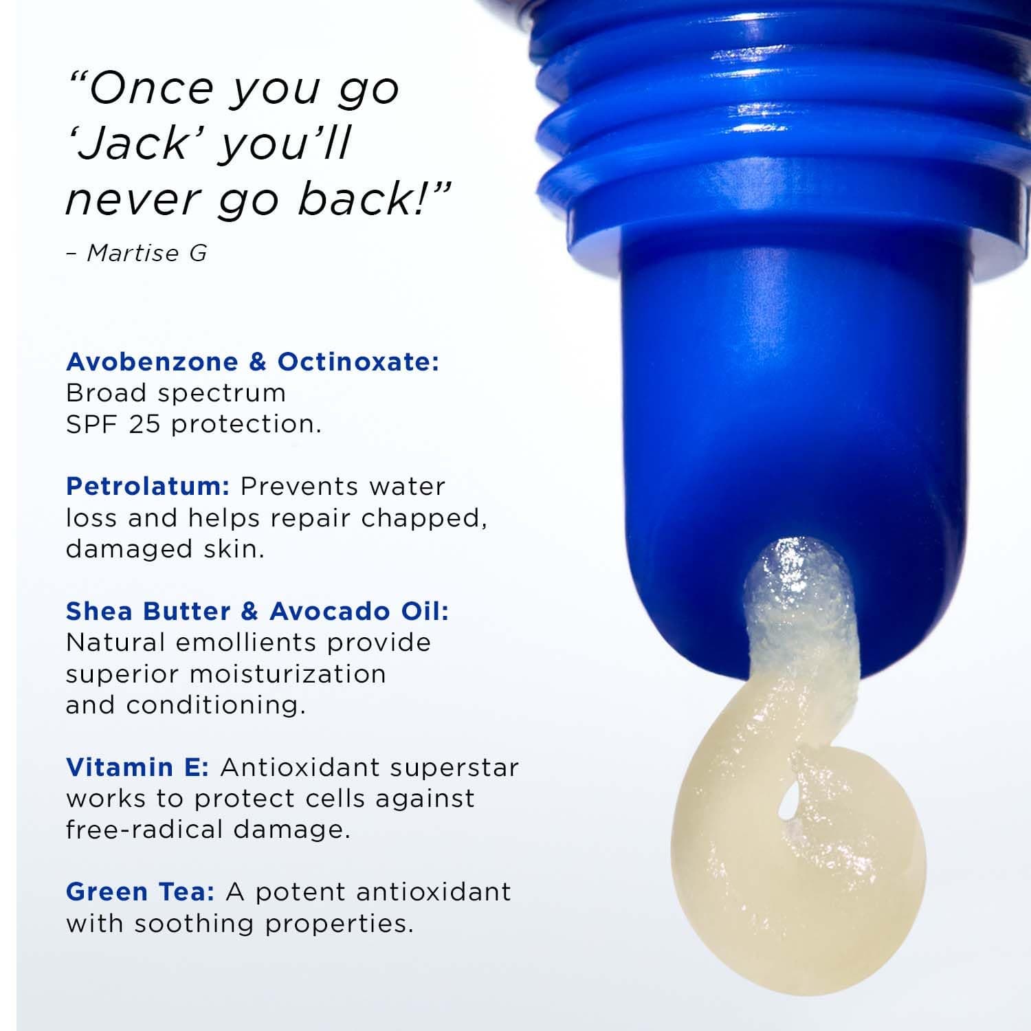 Jack Black Intense Therapy Lip Balm SPF 25 thumbnail 4