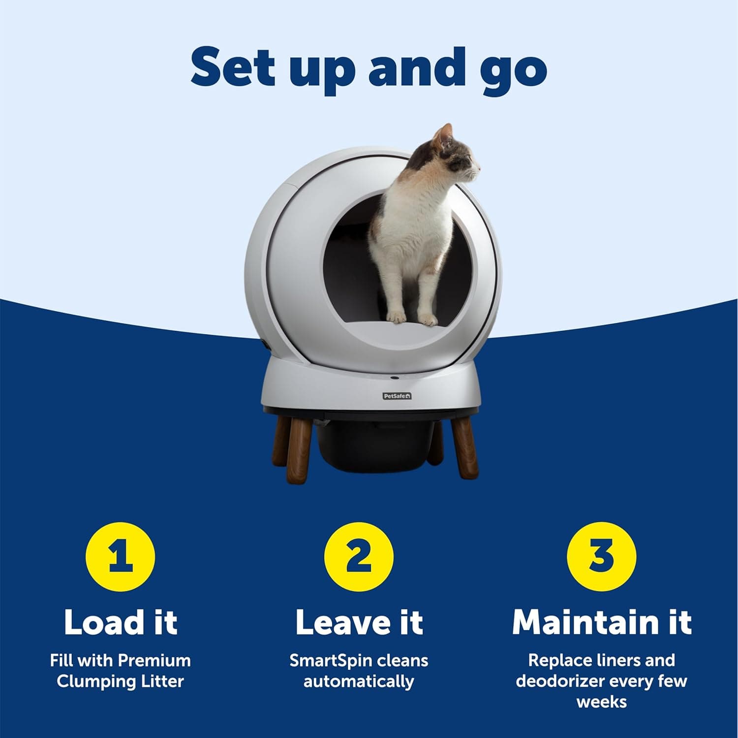 PetSafe ScoopFree SmartSpin Self-Cleaning Litter Box thumbnail 5