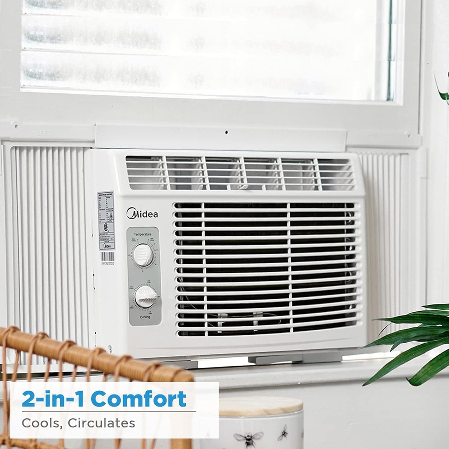 Midea 5,000 BTU EasyCool Window Air Conditioner thumbnail 4