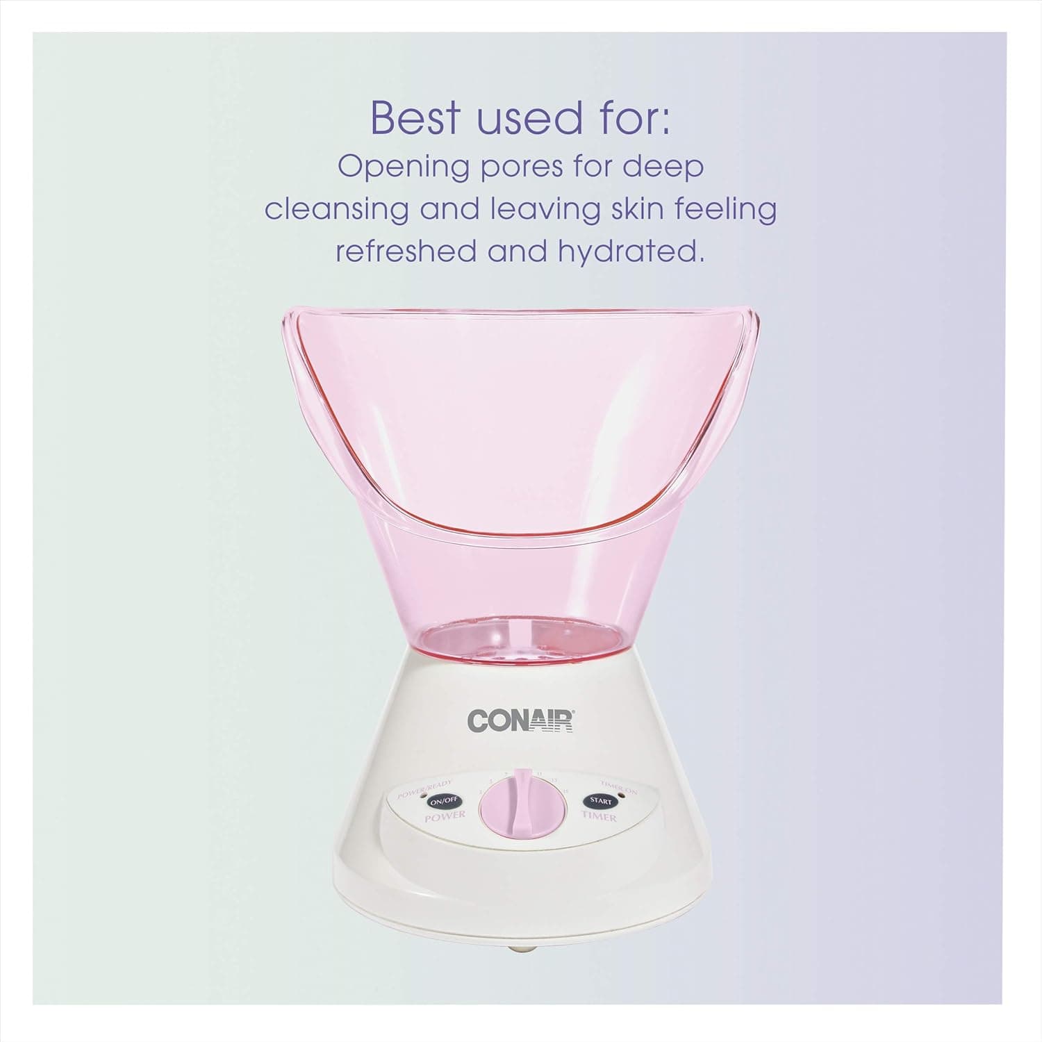 True Glow by Conair Gentle Mist Facial Steamer with Cleansing Brush thumbnail 2