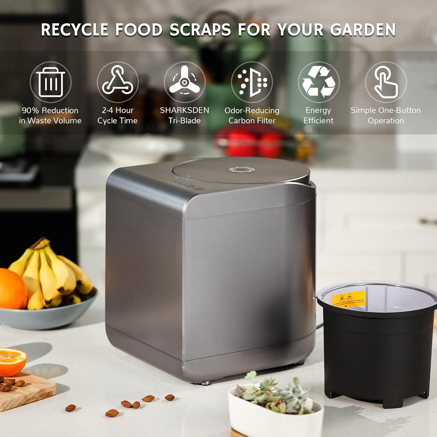 Airthereal Revive R500 Electric Kitchen Composter thumbnail 3