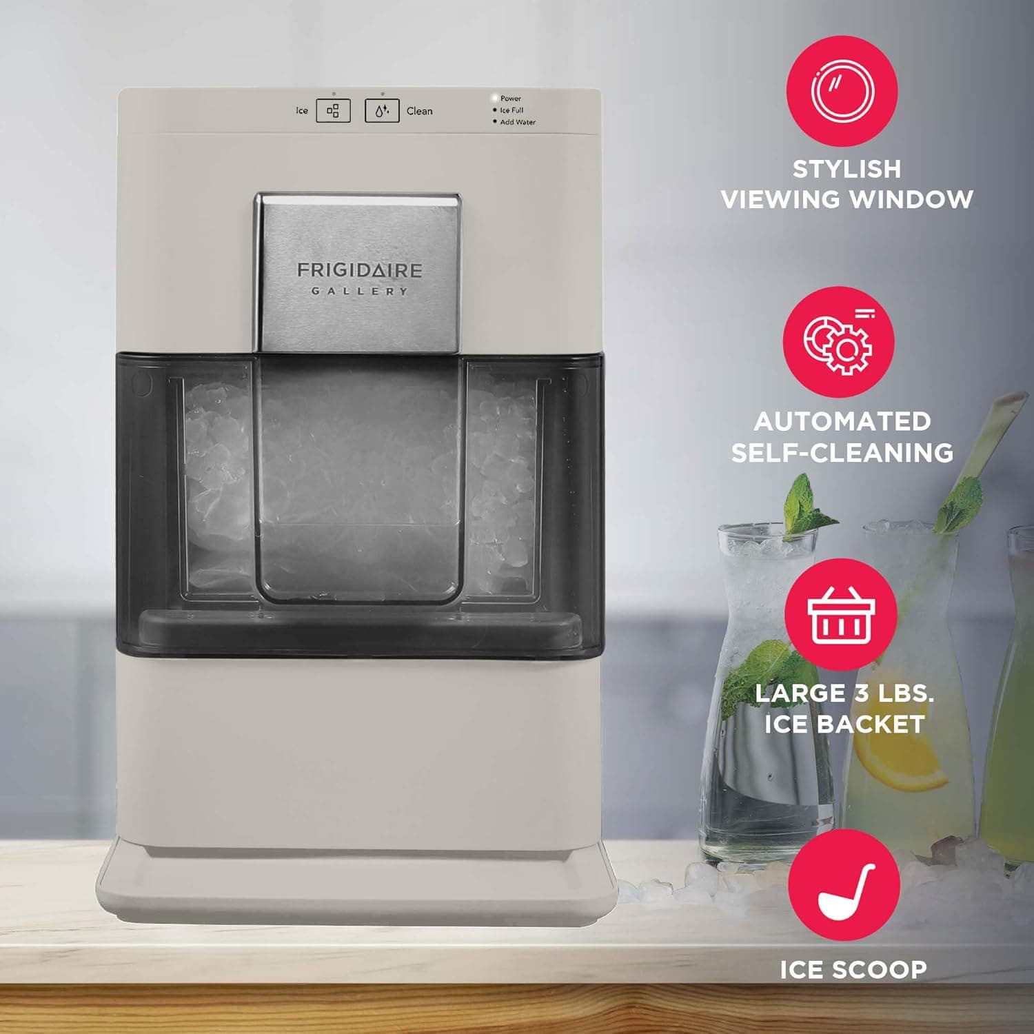 Frigidaire Gallery Nugget Ice Maker 2.0 Gen thumbnail 3