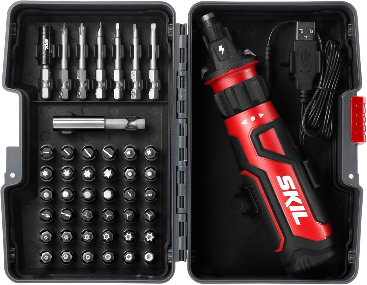 SKIL SD561204 Rechargeable 4V Cordless Screwdriver with Circuit Sensor - image 1