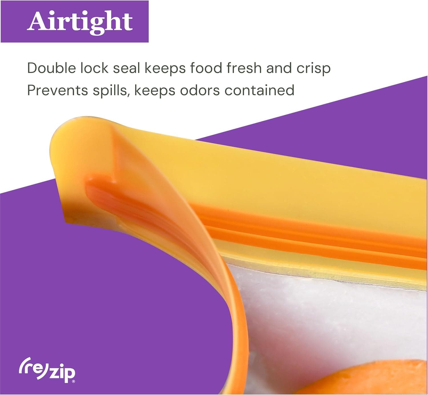 (re)zip 3-Piece Stand-Up Reusable Bag Kit (Aqua) thumbnail 2