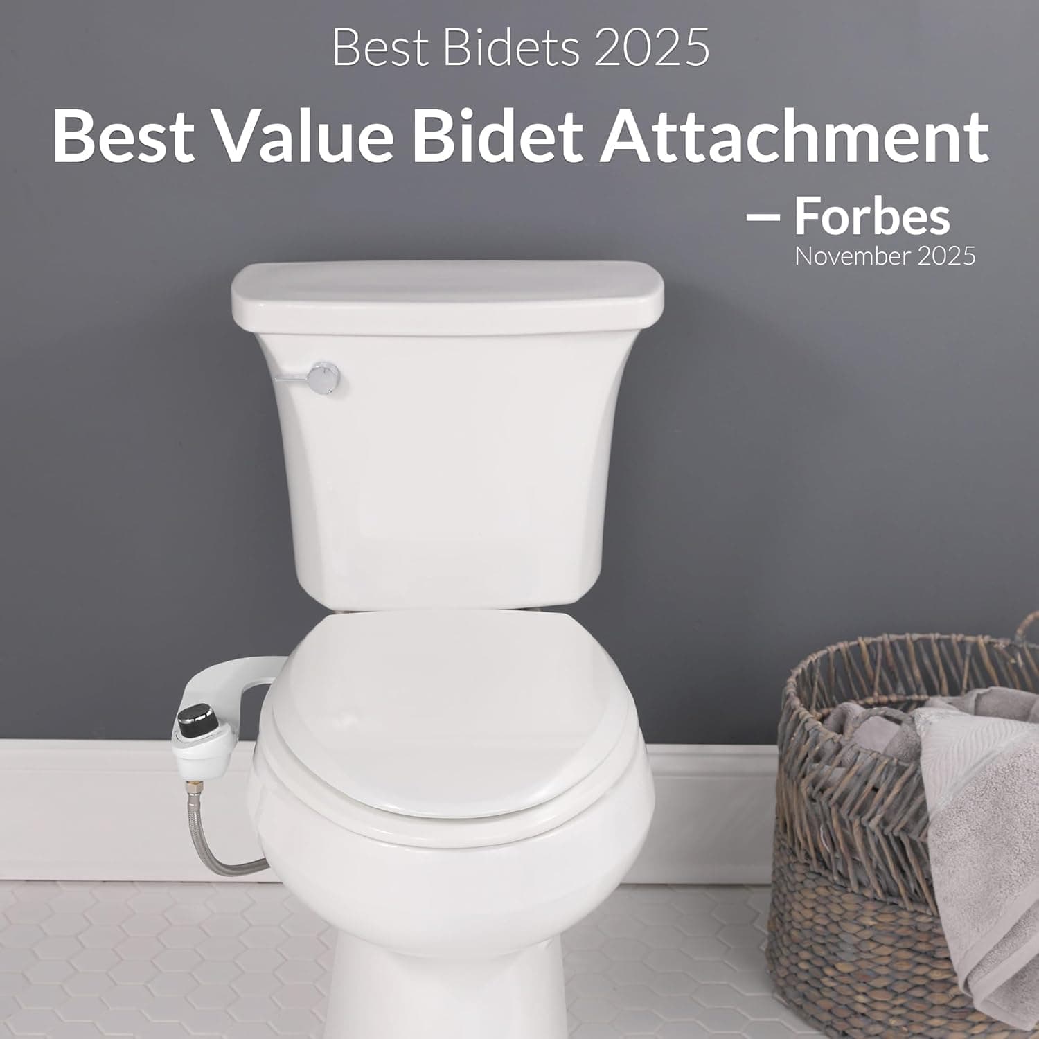 Bio Bidet SlimEdge Dual Nozzle Bidet Attachment thumbnail 5