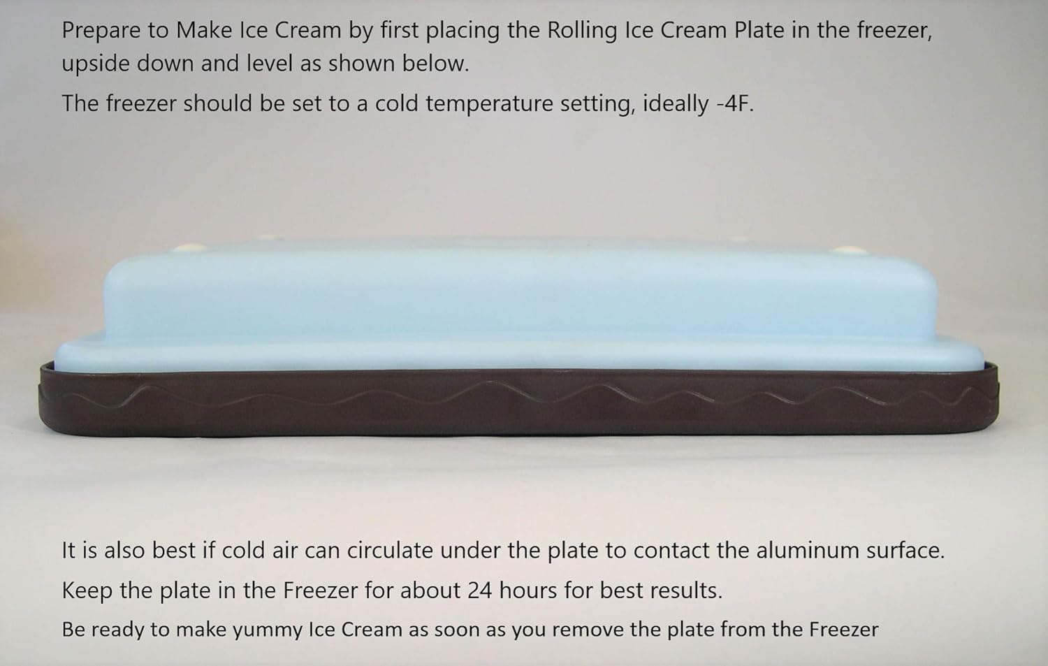 Rectangle Anti Griddle Rolled Ice Cream Pan thumbnail 5