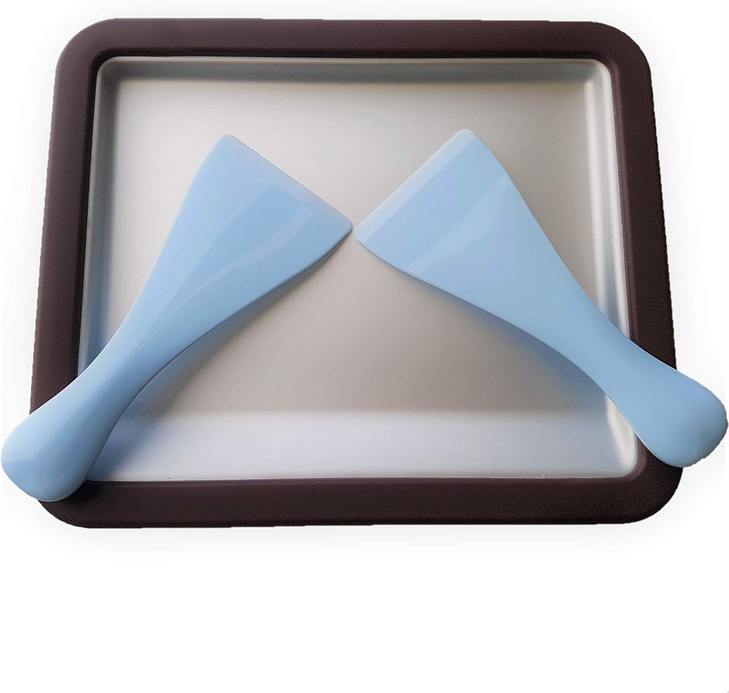 Rectangle Anti Griddle Rolled Ice Cream Pan - image 1