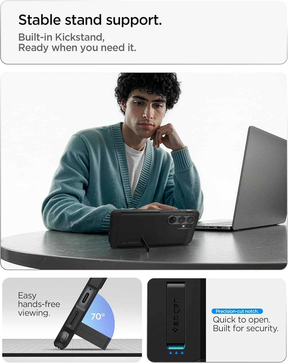 Spigen Tough Armor MagFit Case for Galaxy S26 Ultra thumbnail 4