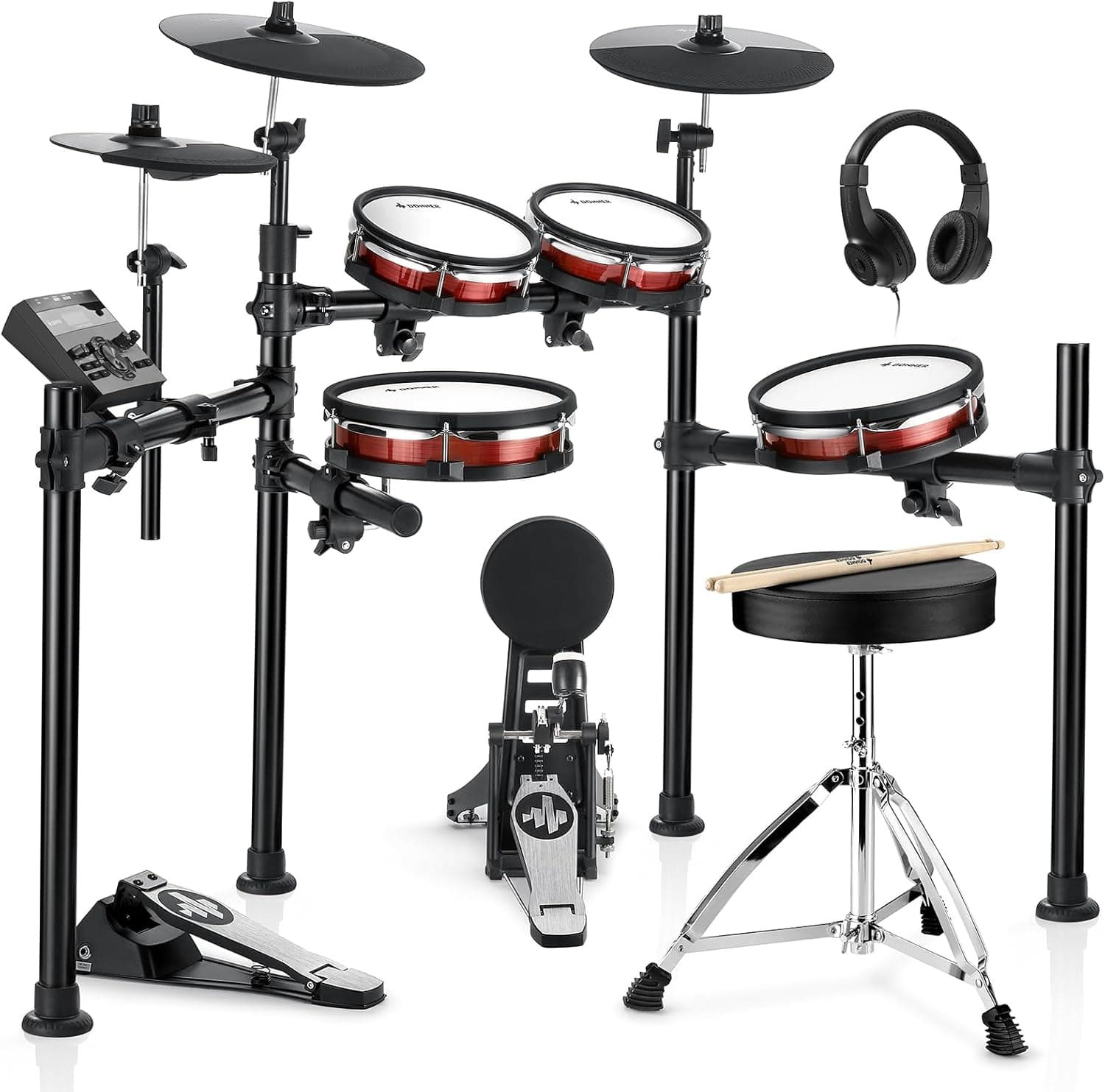 Donner DED-200 MAX Electronic Drum Set - image 1