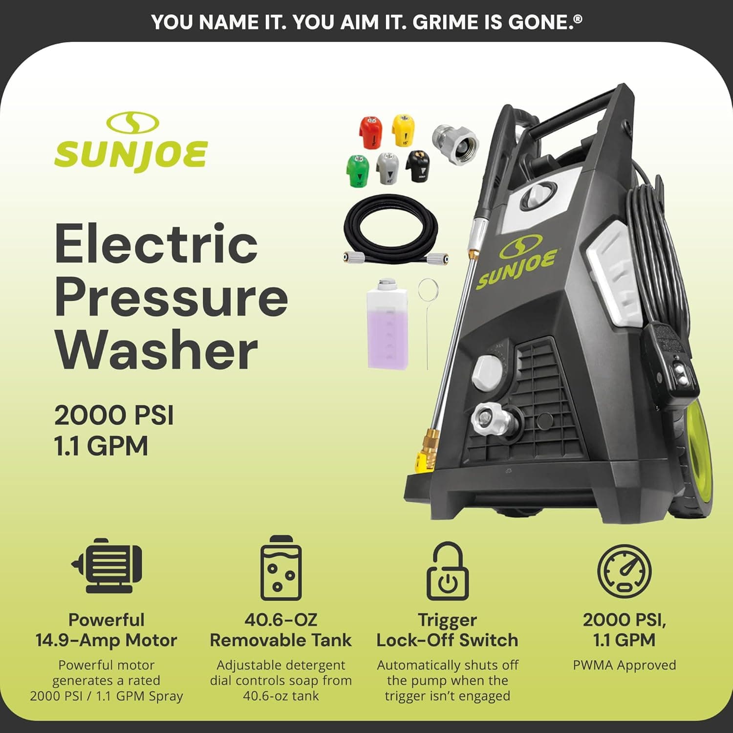 Sun Joe SPX3500 Brushless Induction Pressure Washer thumbnail 3