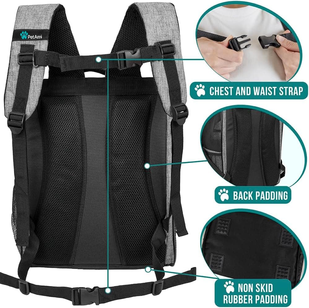 PetAmi Deluxe Pet Carrier Backpack thumbnail 5