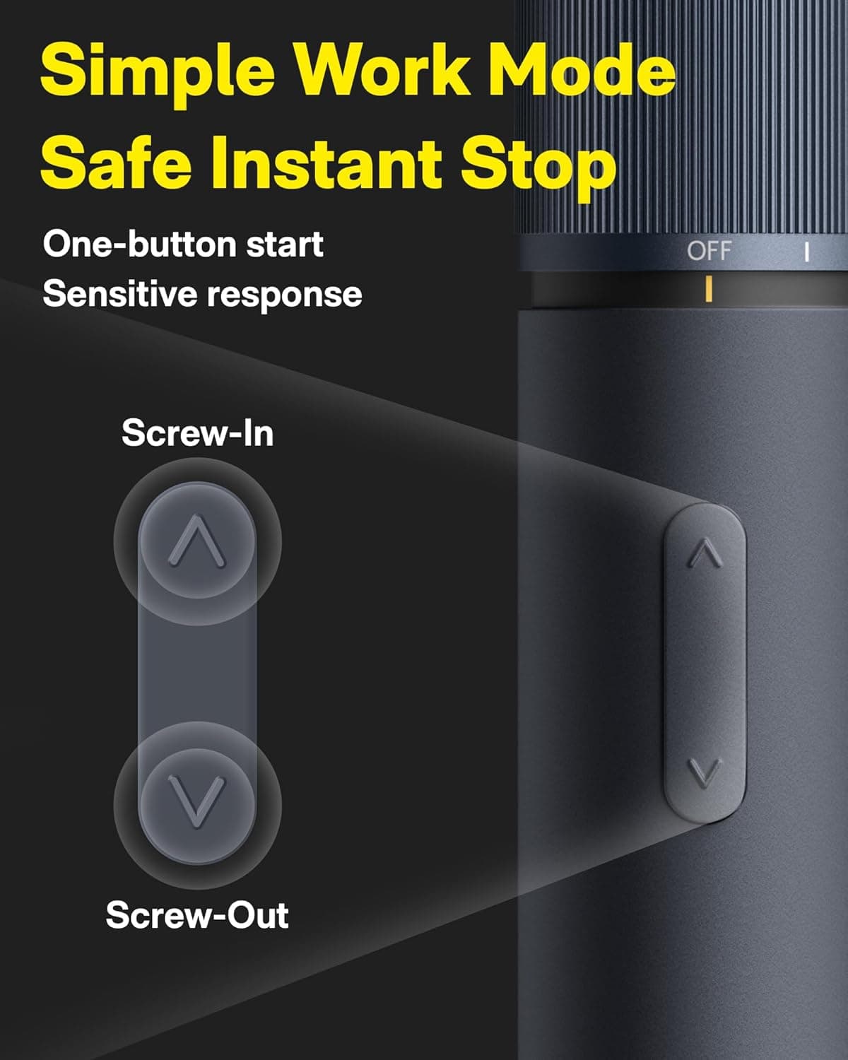 HOTO 3.6V Rechargeable Cordless Screwdriver Set thumbnail 4