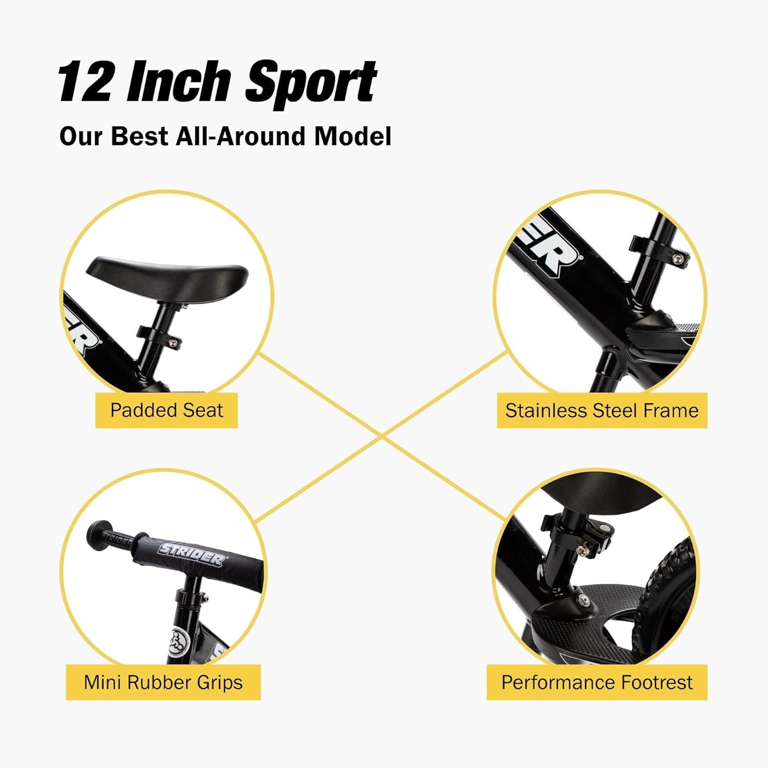 Strider 12 Sport Balance Bike thumbnail 3