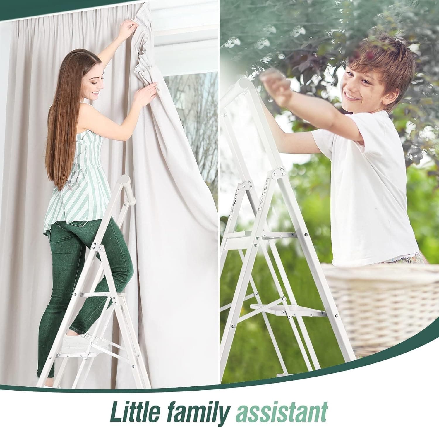 HBTower 4 Step Ladder with Handrail thumbnail 5