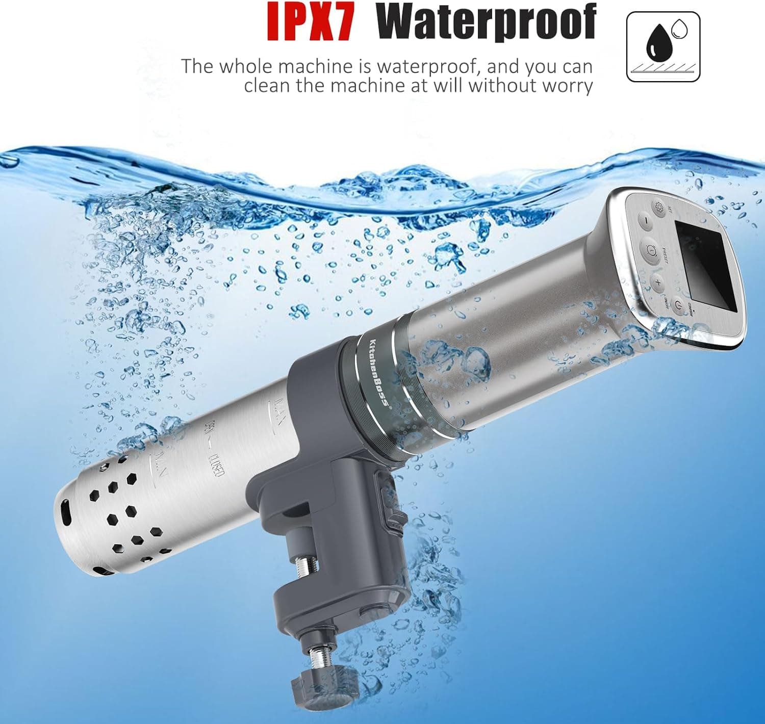 KitchenBoss Sous Vide Cooker G321 thumbnail 4