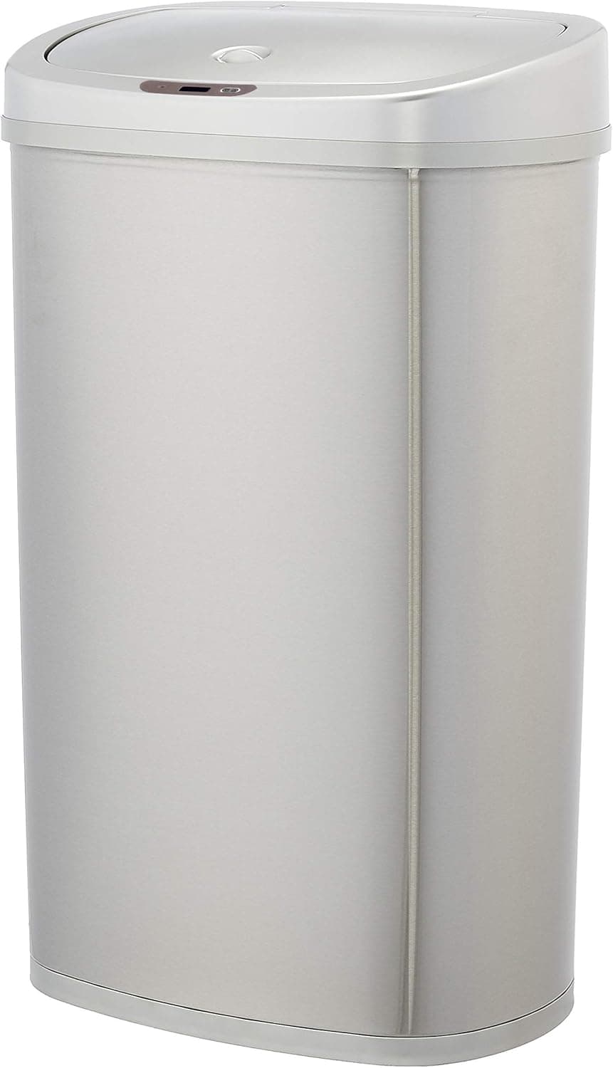 Amazon Basics 50L Motion Sensor Hands-Free Rectangular Trash Can - image 1