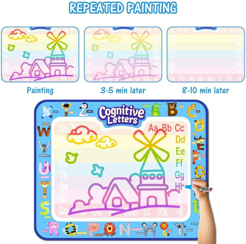 Jasonwell Aqua Water Doodle Mat (40 x 32 Inches) thumbnail 5