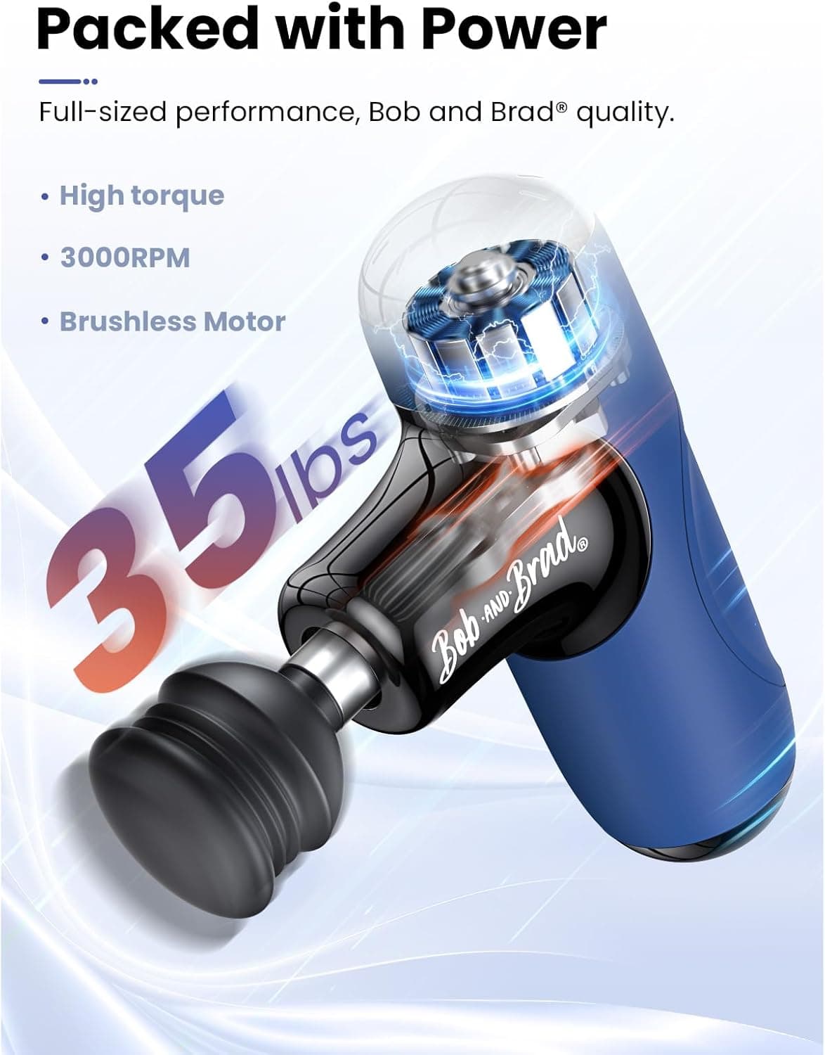 Bob and Brad Q2 Mini Massage Gun thumbnail 3