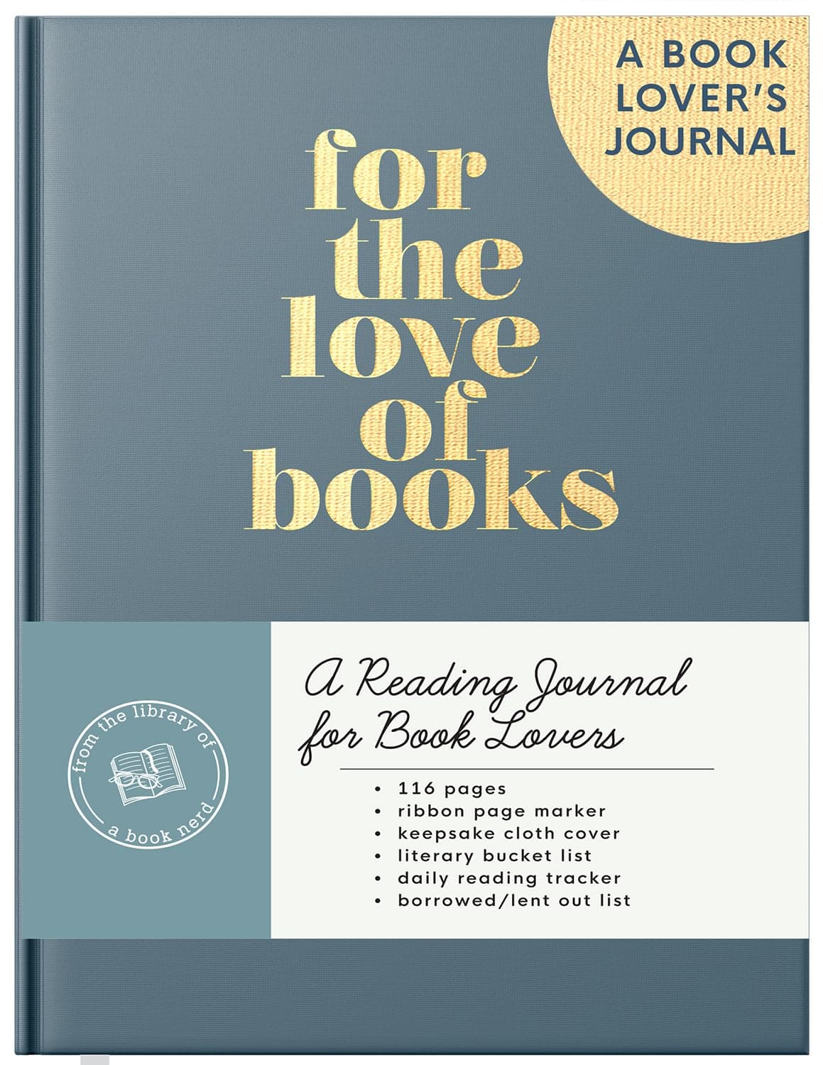 Paper Peony Press Reading Journal: For the Love of Books