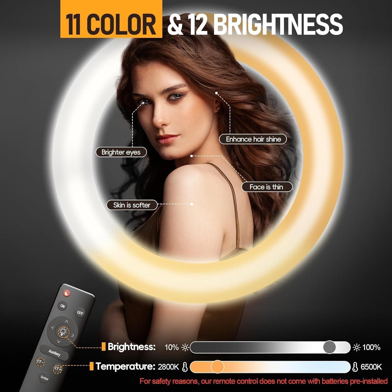 EMART 18-Inch LED Ring Light Kit thumbnail 2