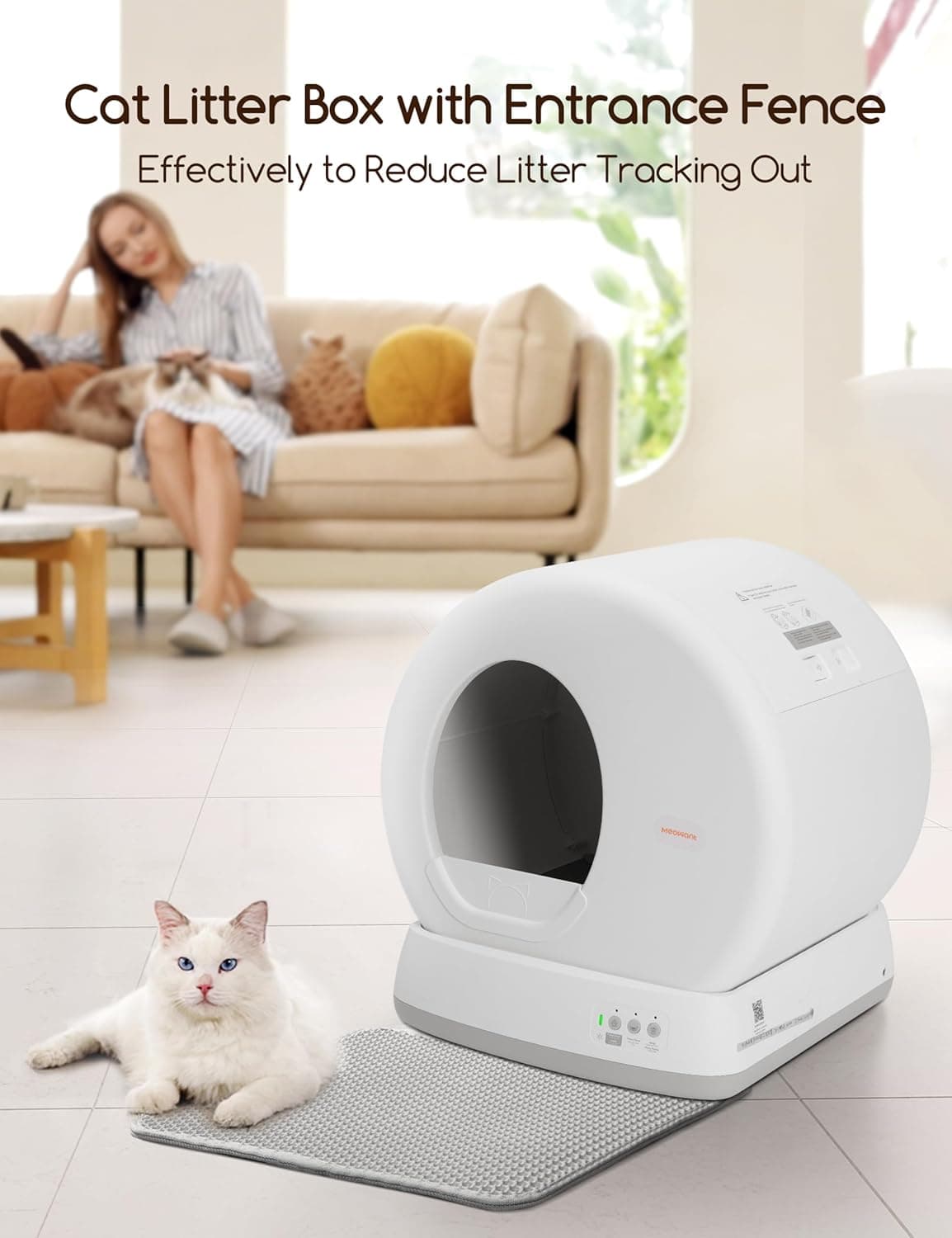 MeoWant Self-Cleaning Cat Litter Box thumbnail 4