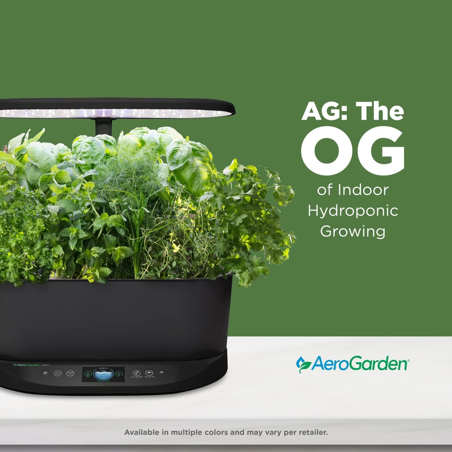 AeroGarden Bounty Indoor Garden with LED Grow Light, WiFi and Alexa Compatible thumbnail 4