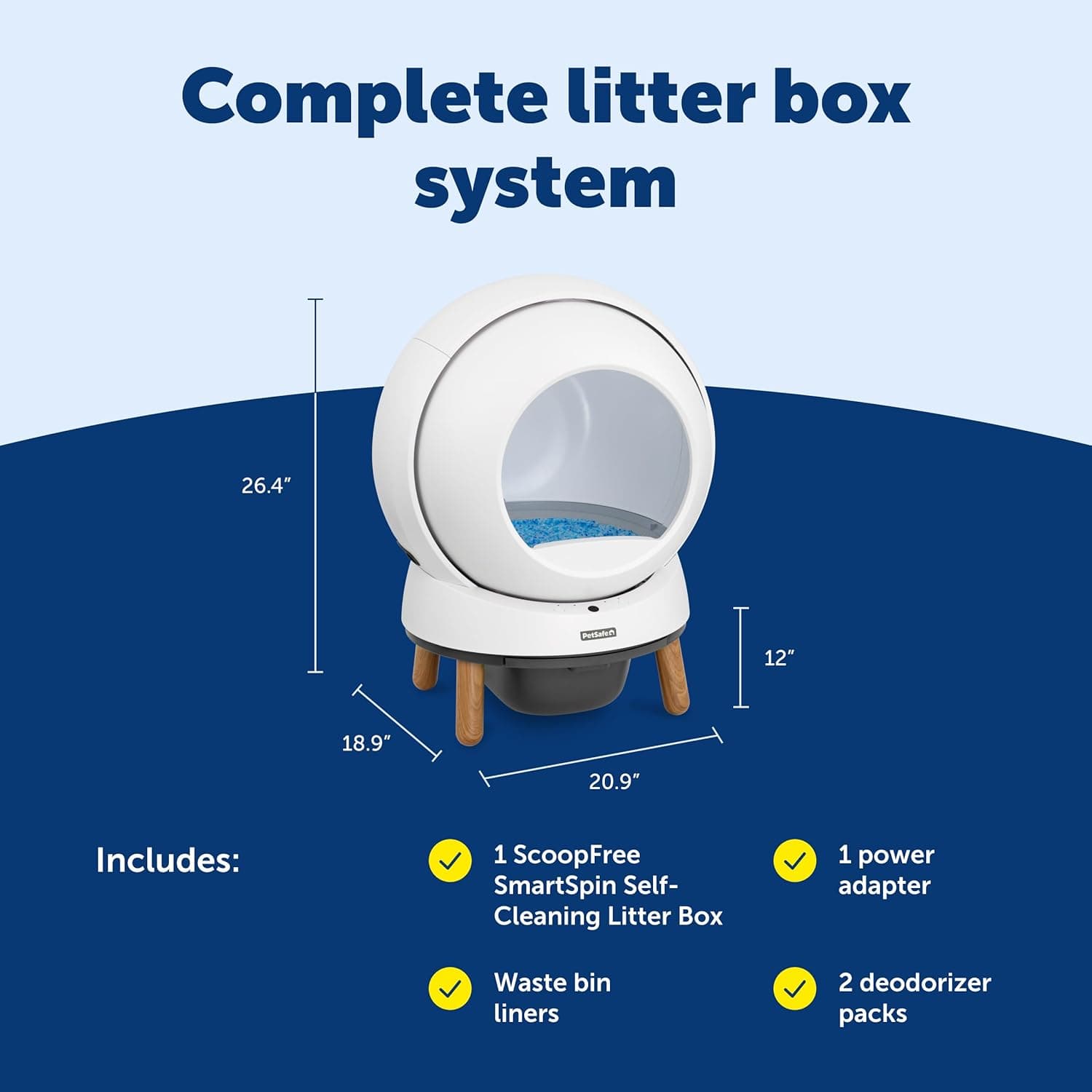 PetSafe ScoopFree SmartSpin Self-Cleaning Litter Box thumbnail 3