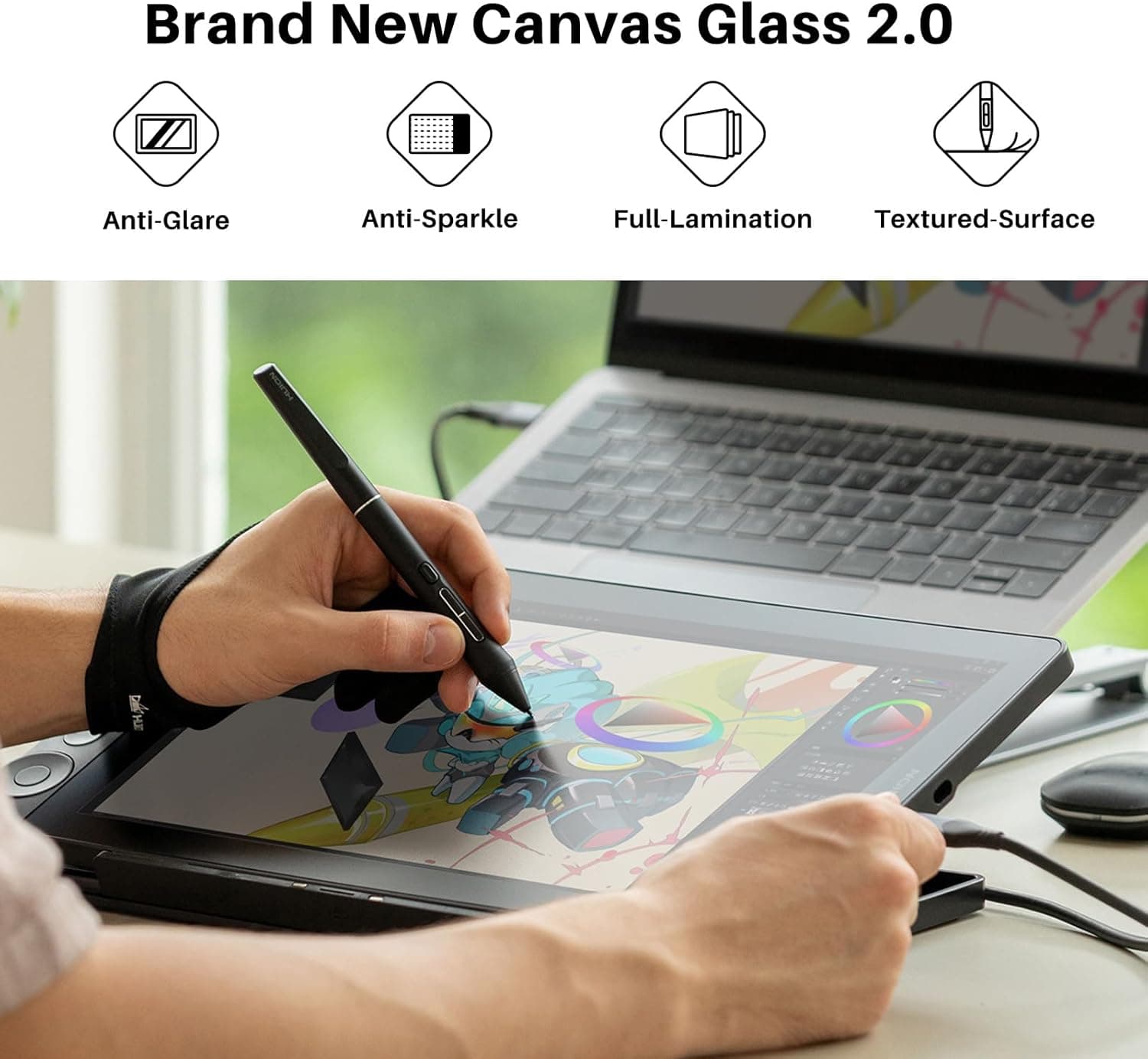 HUION Kamvas 13 (Gen 3) Drawing Tablet with Screen thumbnail 2