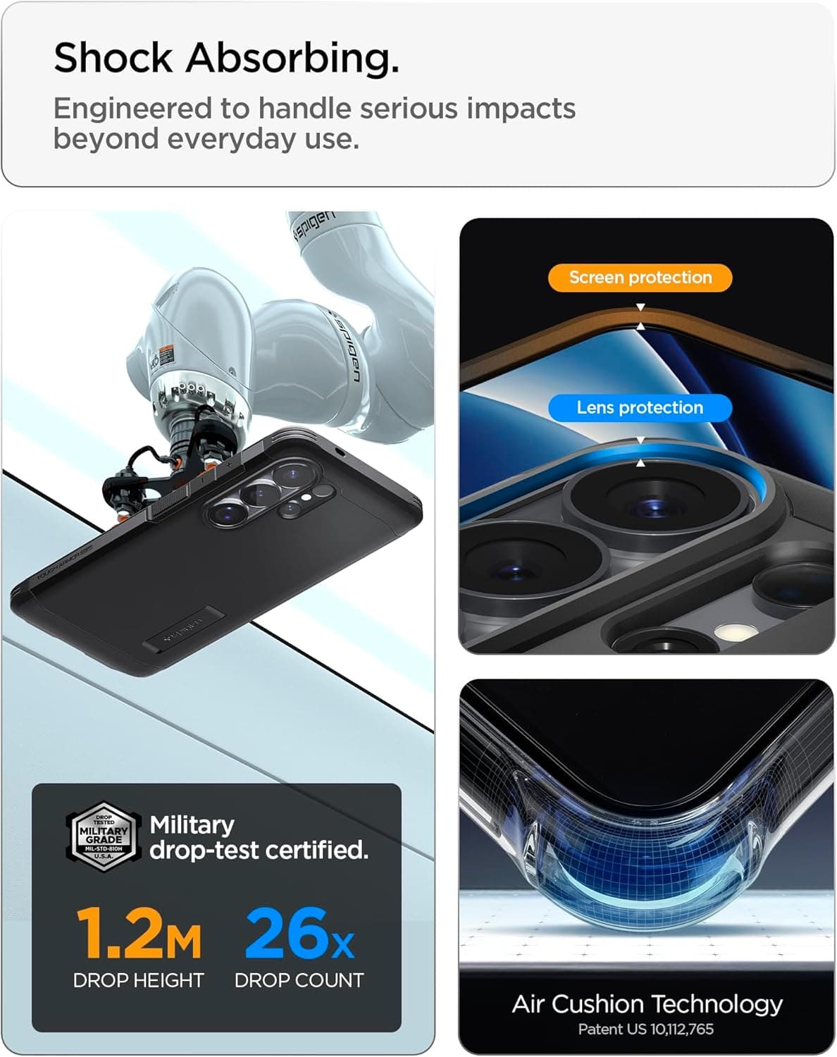 Spigen Tough Armor MagFit Case for Galaxy S26 Ultra thumbnail 5