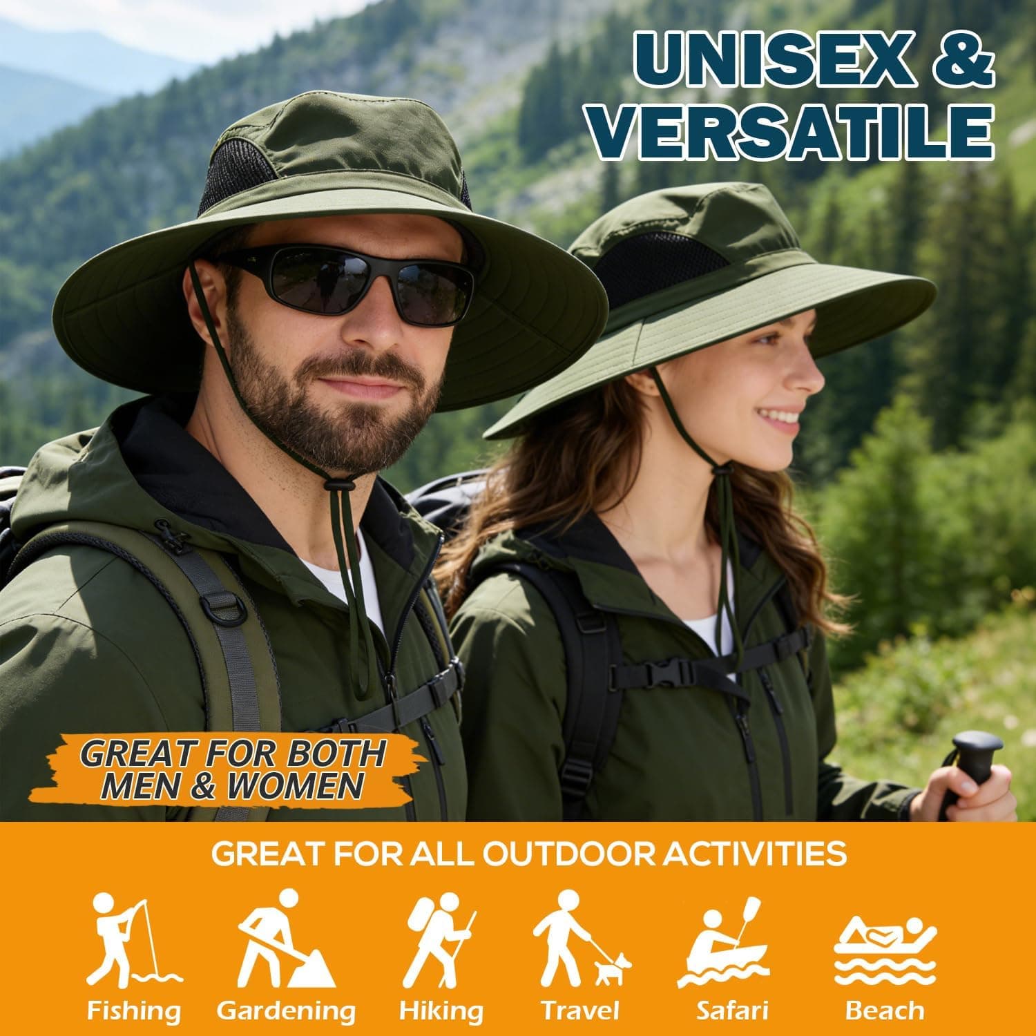 EINSKEY Wide Brim Sun Hat UPF 50+ thumbnail 2