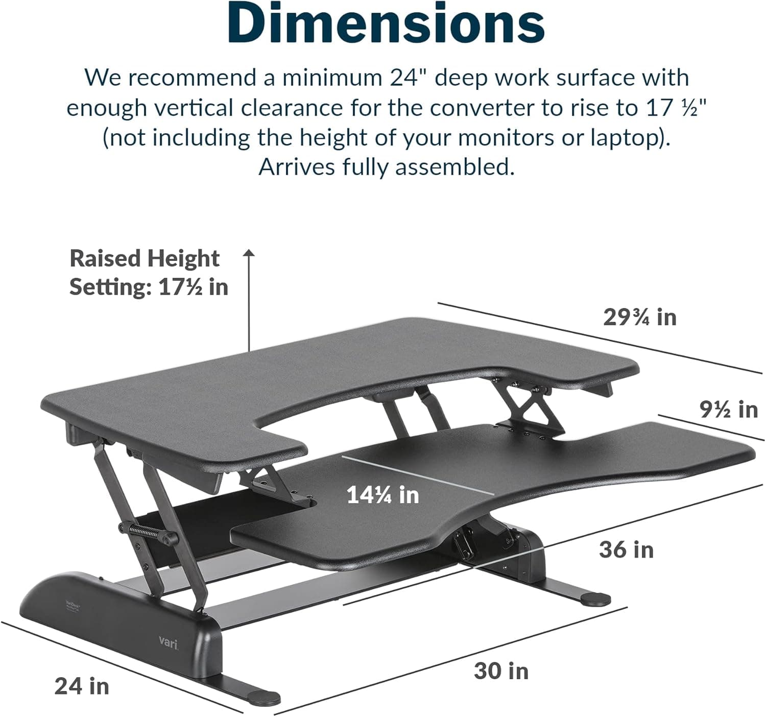 Vari VariDesk Pro Plus 36 thumbnail 2