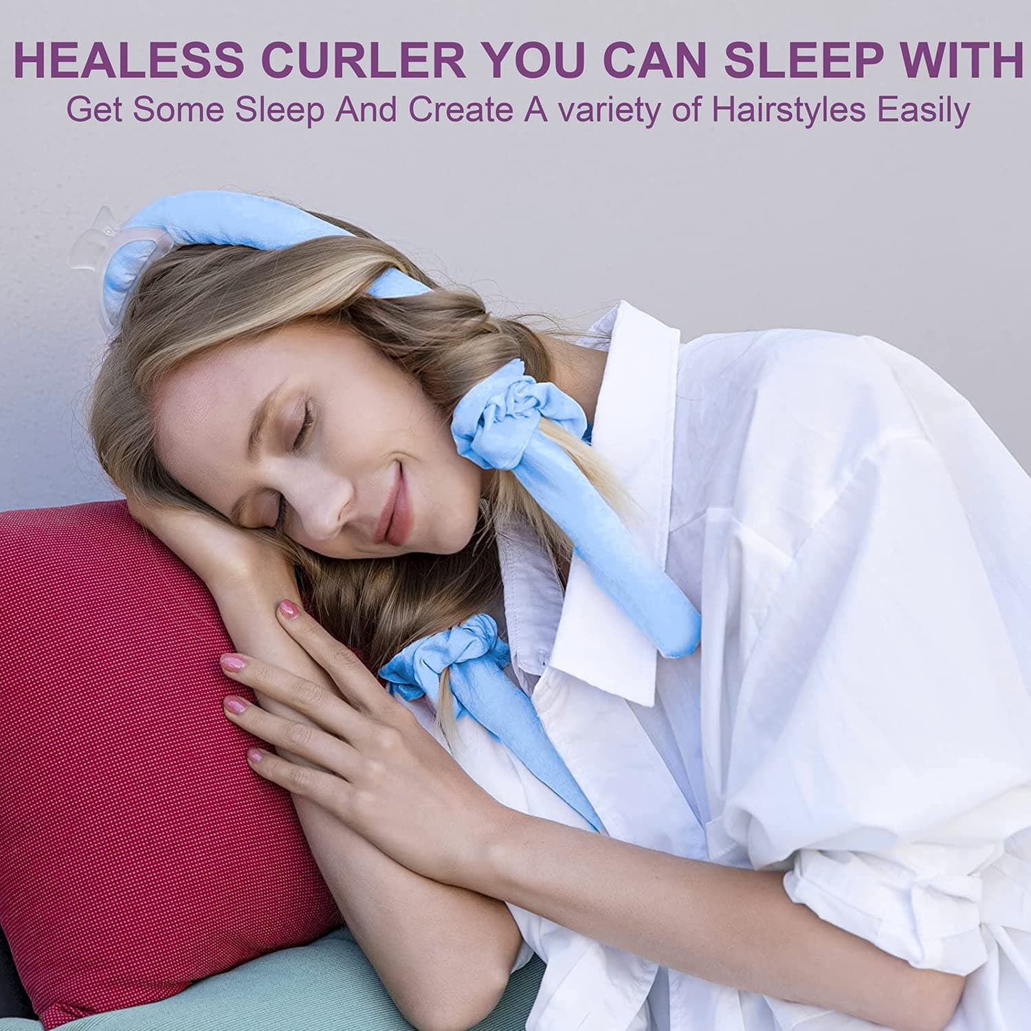 CORATED Heatless Curling Rod Headband Set thumbnail 3