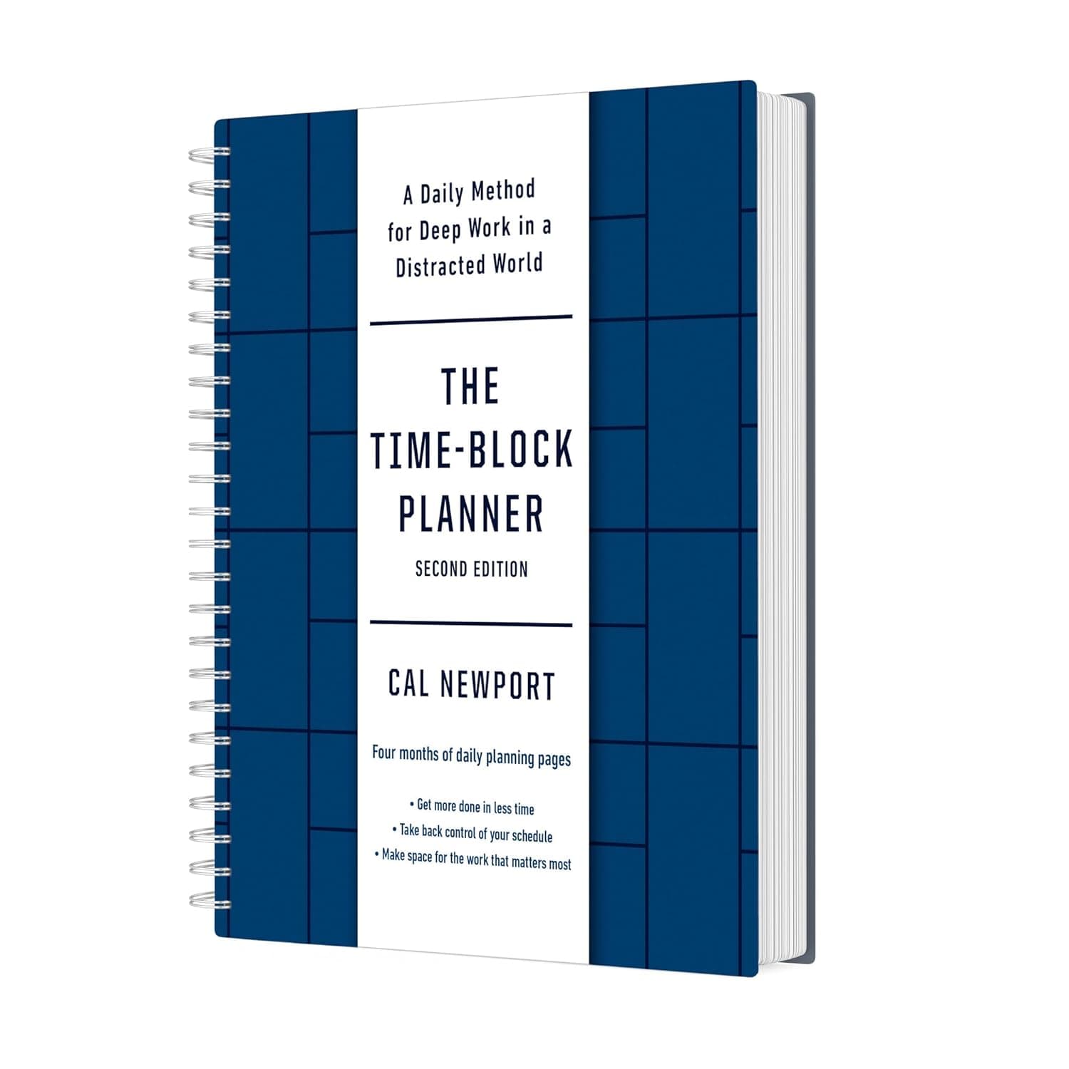 Cal Newport's The Time-Block Planner (Second Edition) thumbnail 2