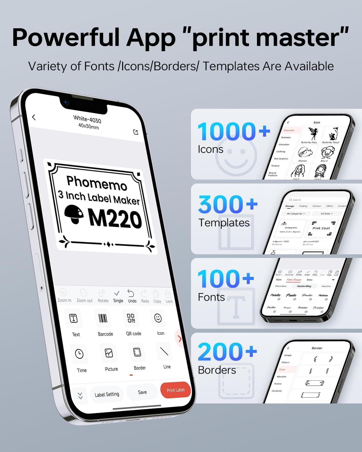 Phomemo M220 Label Maker thumbnail 2