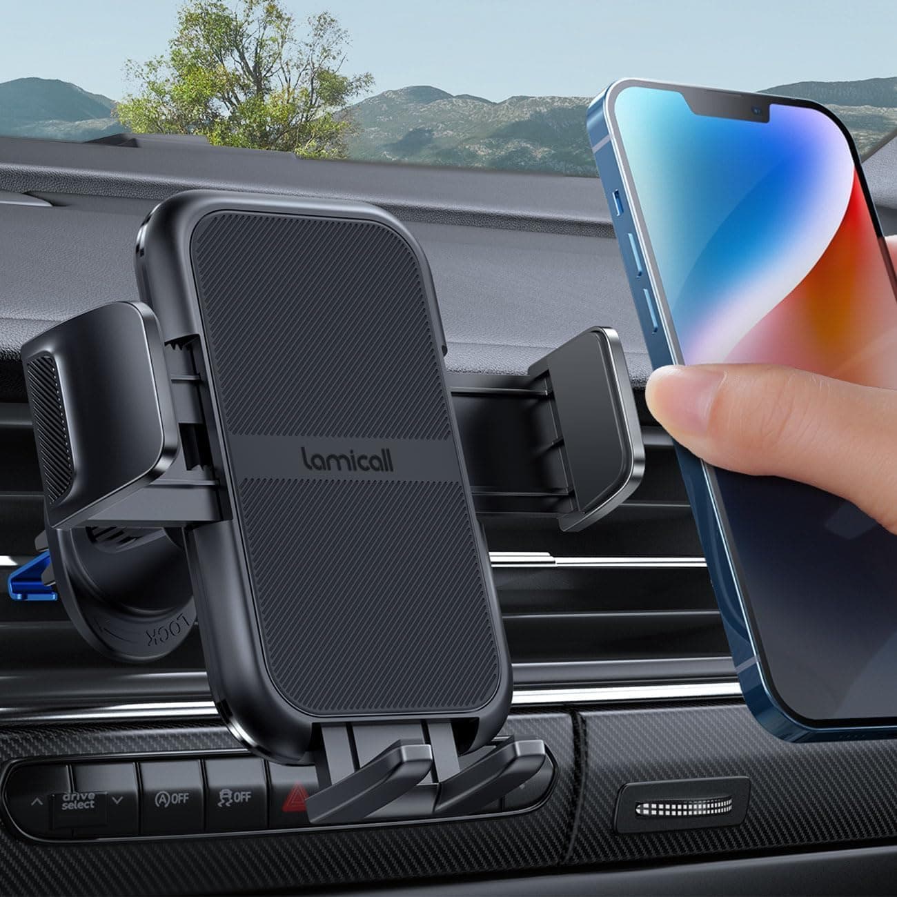 Lamicall Car Vent Phone Mount (Wider Clamp) - image 1