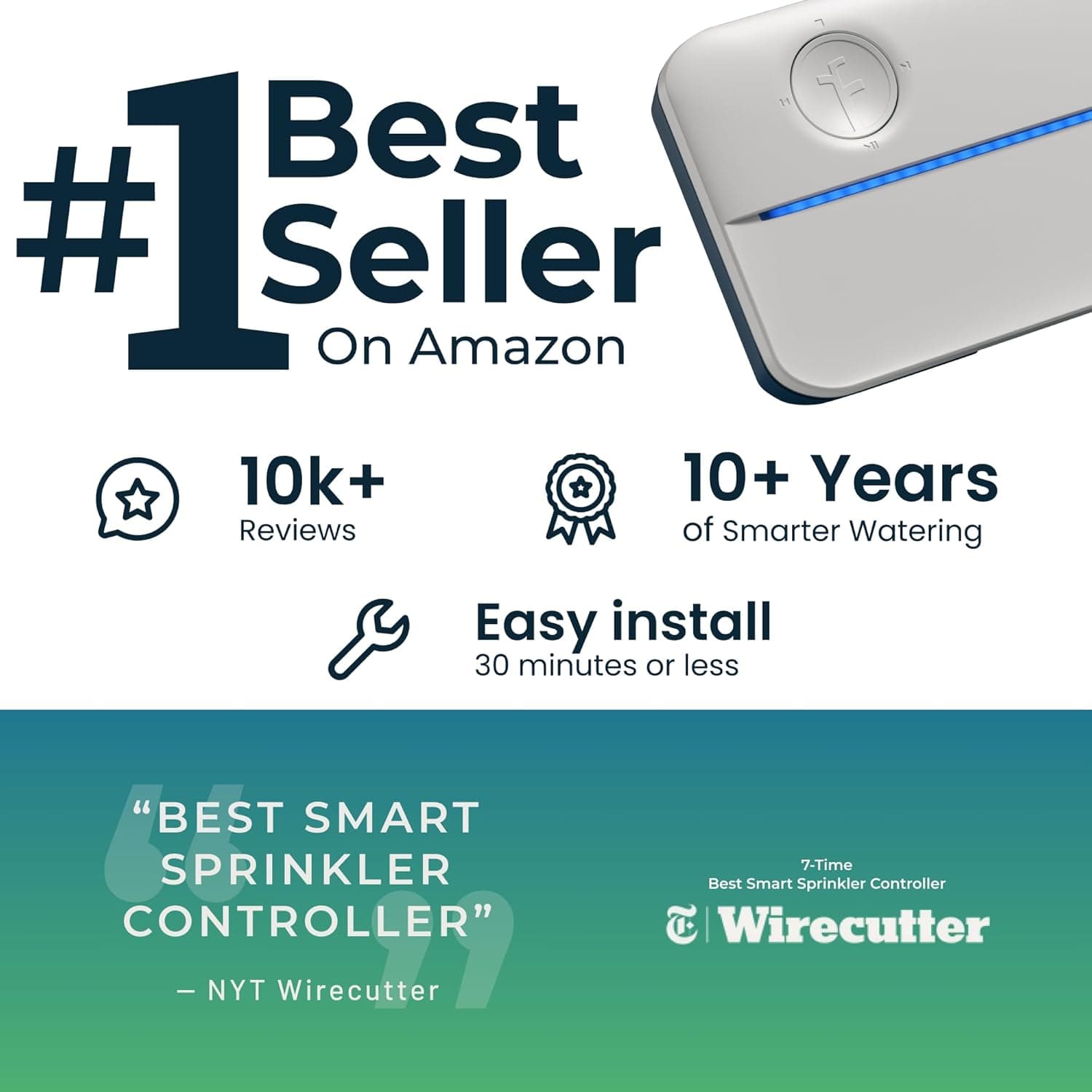 Rachio 3 Smart Sprinkler Controller, 16 Zone thumbnail 2