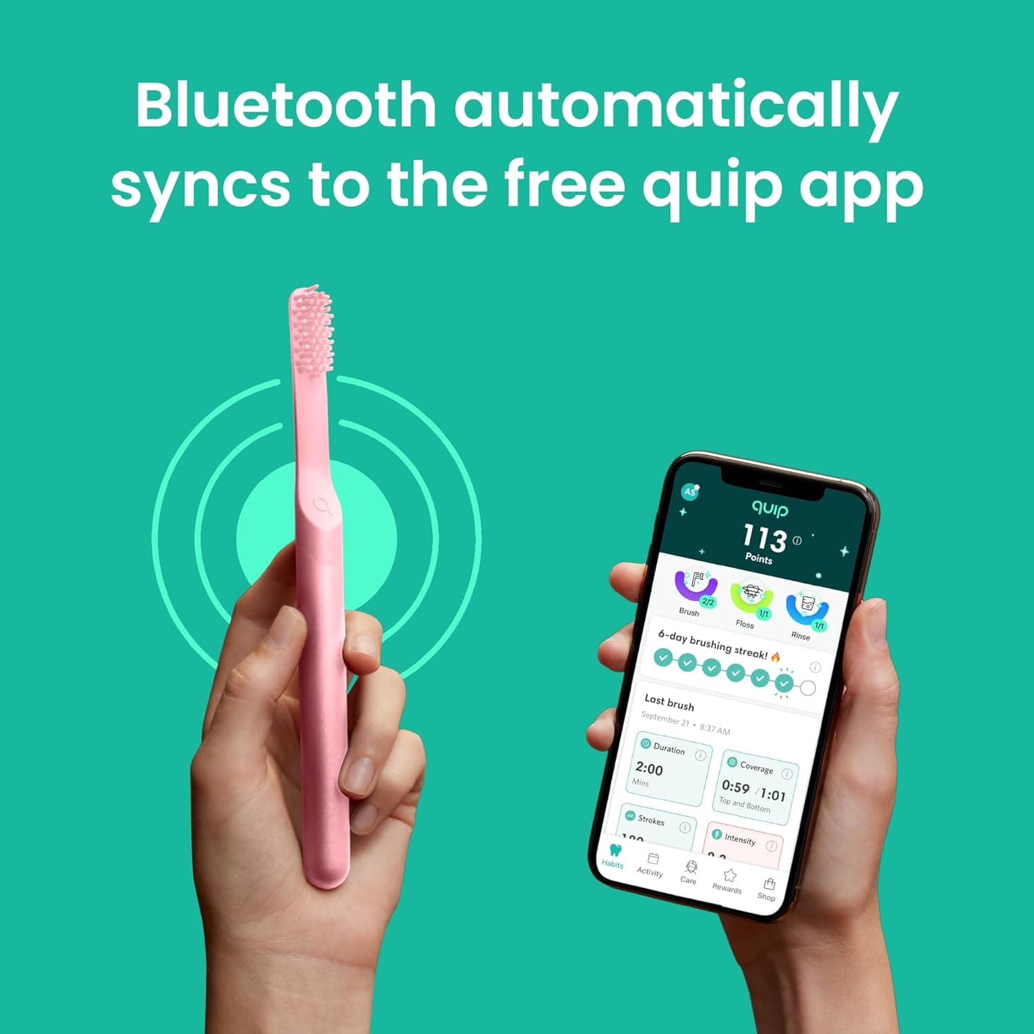 Quip Smart Electric Toothbrush thumbnail 2