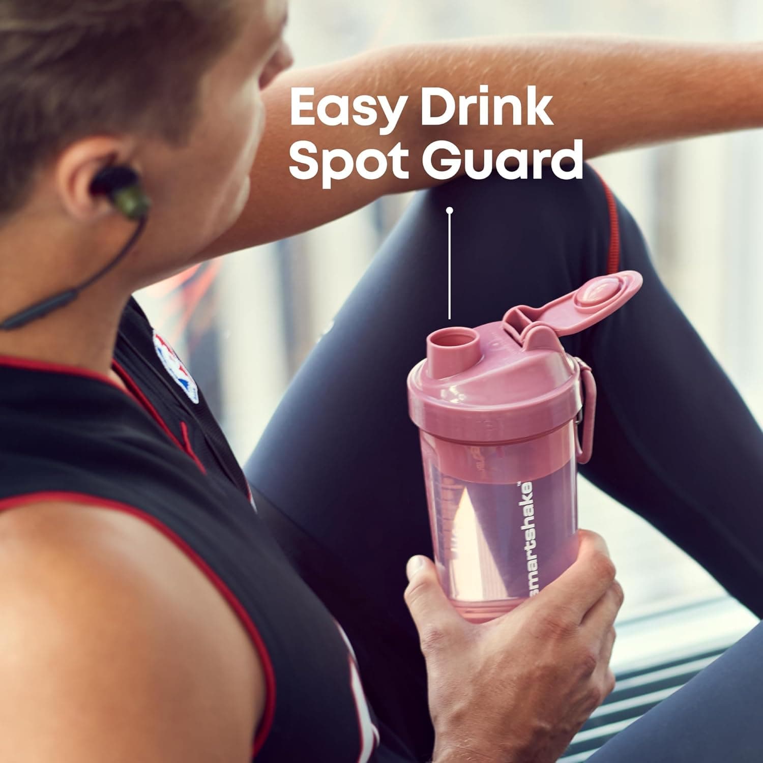 Smartshake O2GO ONE 27oz Shaker Bottle thumbnail 5