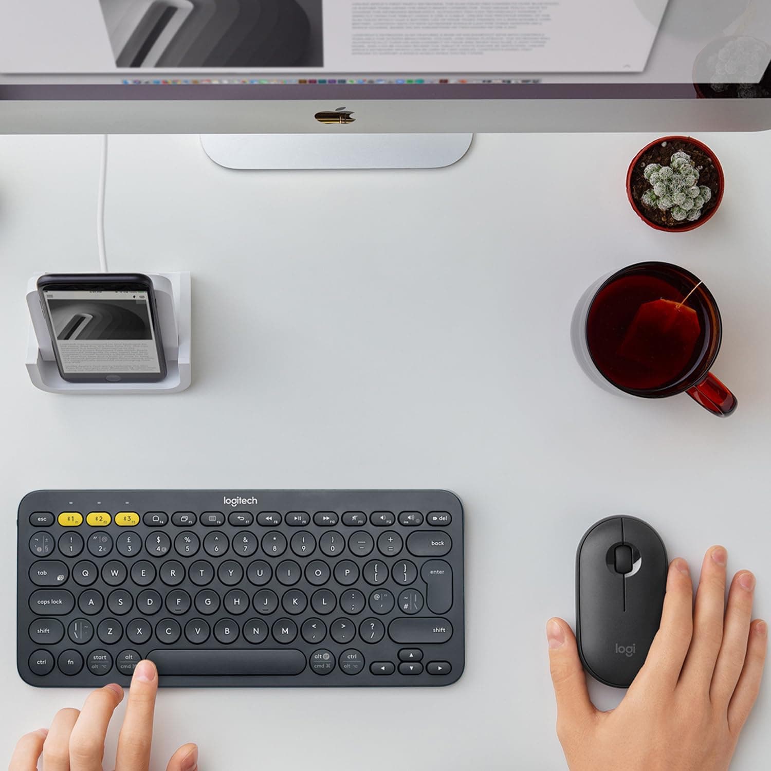 Logitech K380 Multi-Device Bluetooth Keyboard thumbnail 2