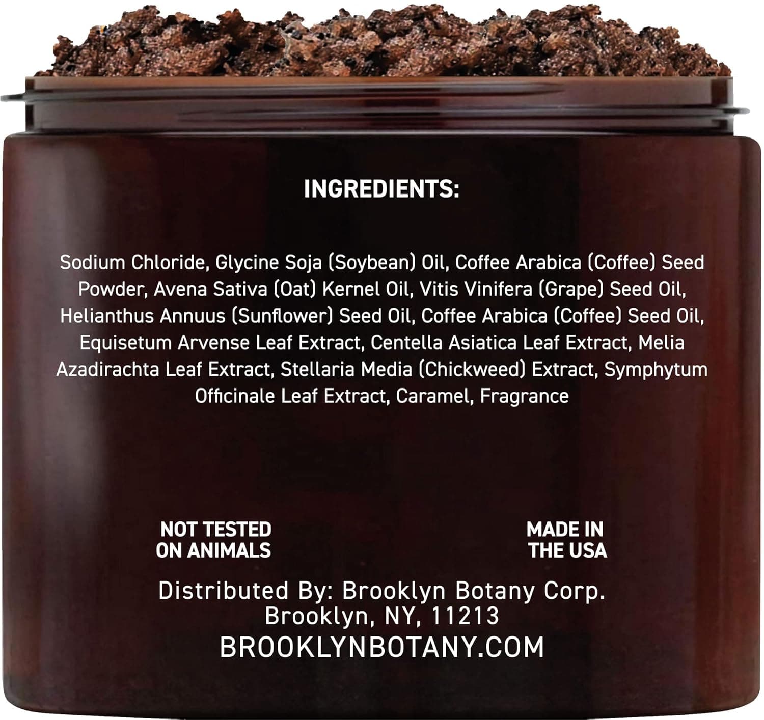 Brooklyn Botany Dead Sea Salt and Arabica Coffee Body Scrub thumbnail 3