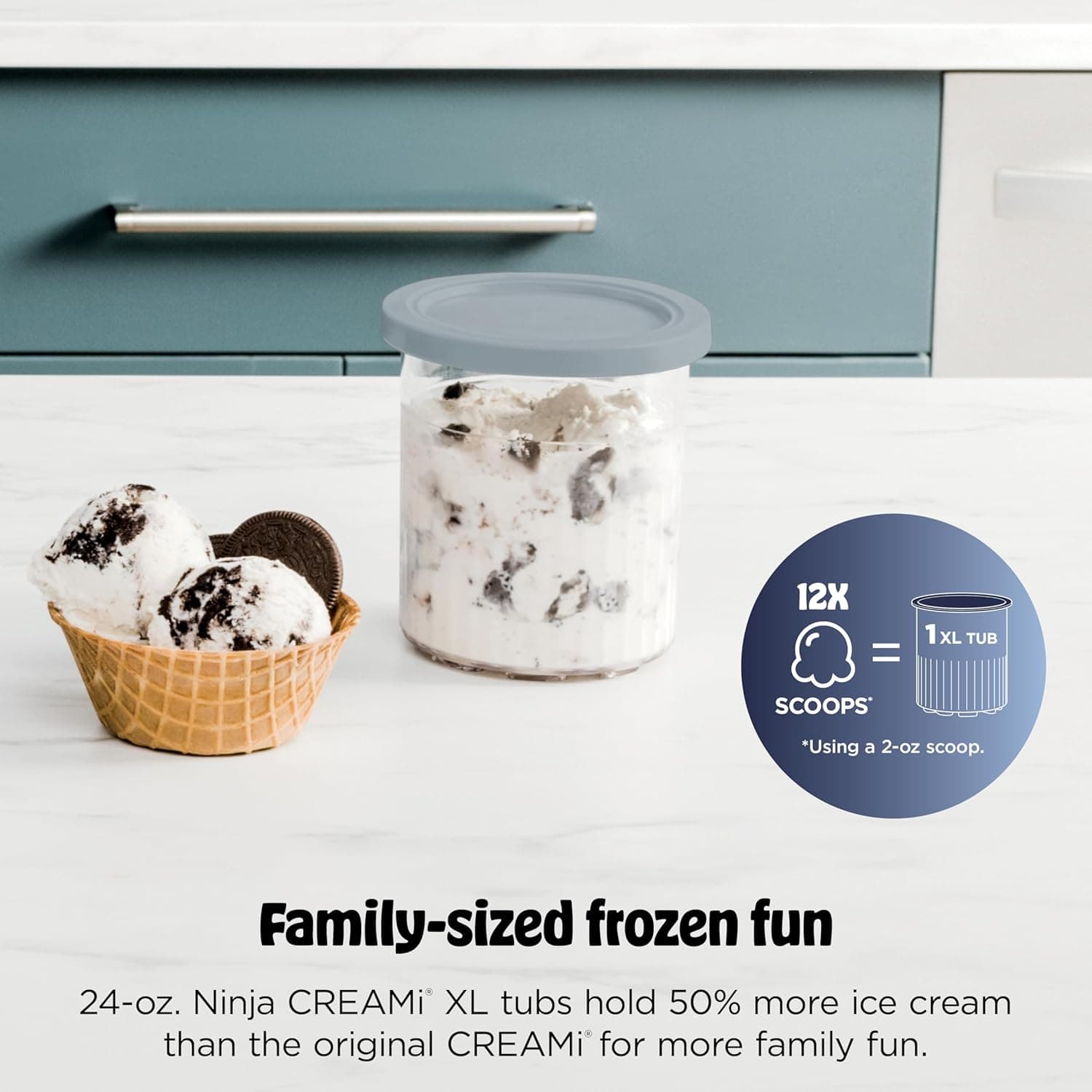 Ninja CREAMi Deluxe NC501 11-in-1 Ice Cream Maker thumbnail 5