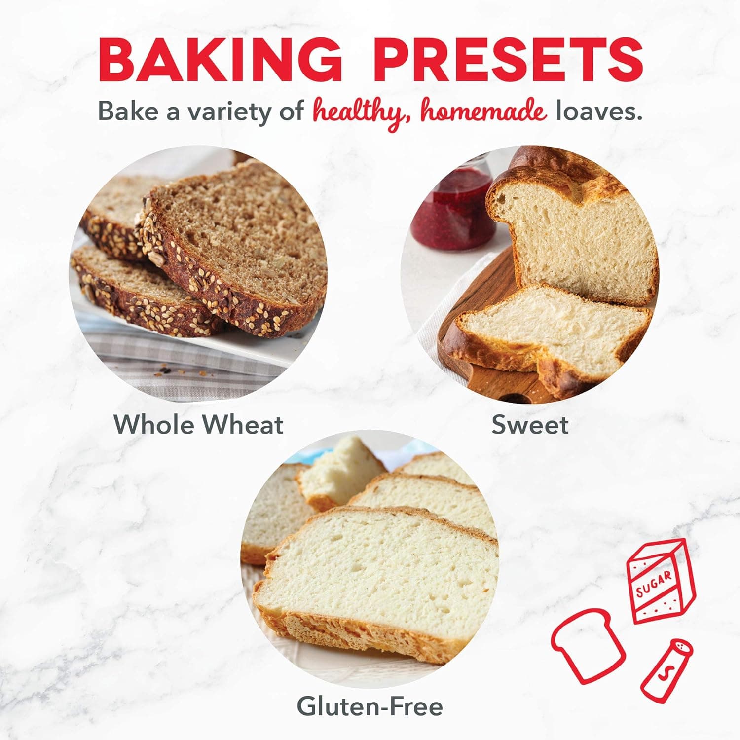 DASH Everyday Bread Maker thumbnail 4