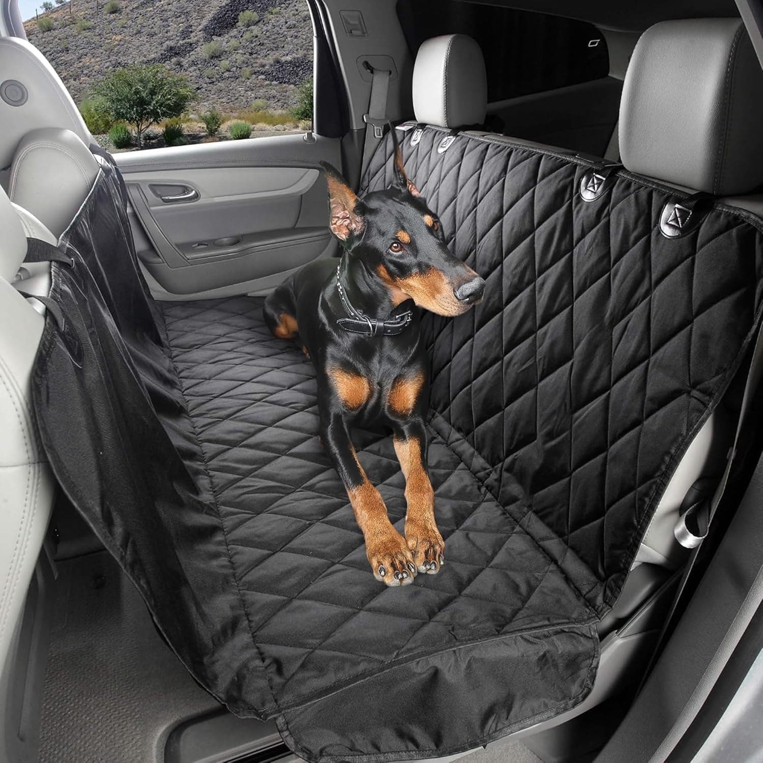4Knines Dog Seat Cover with Hammock - image 1