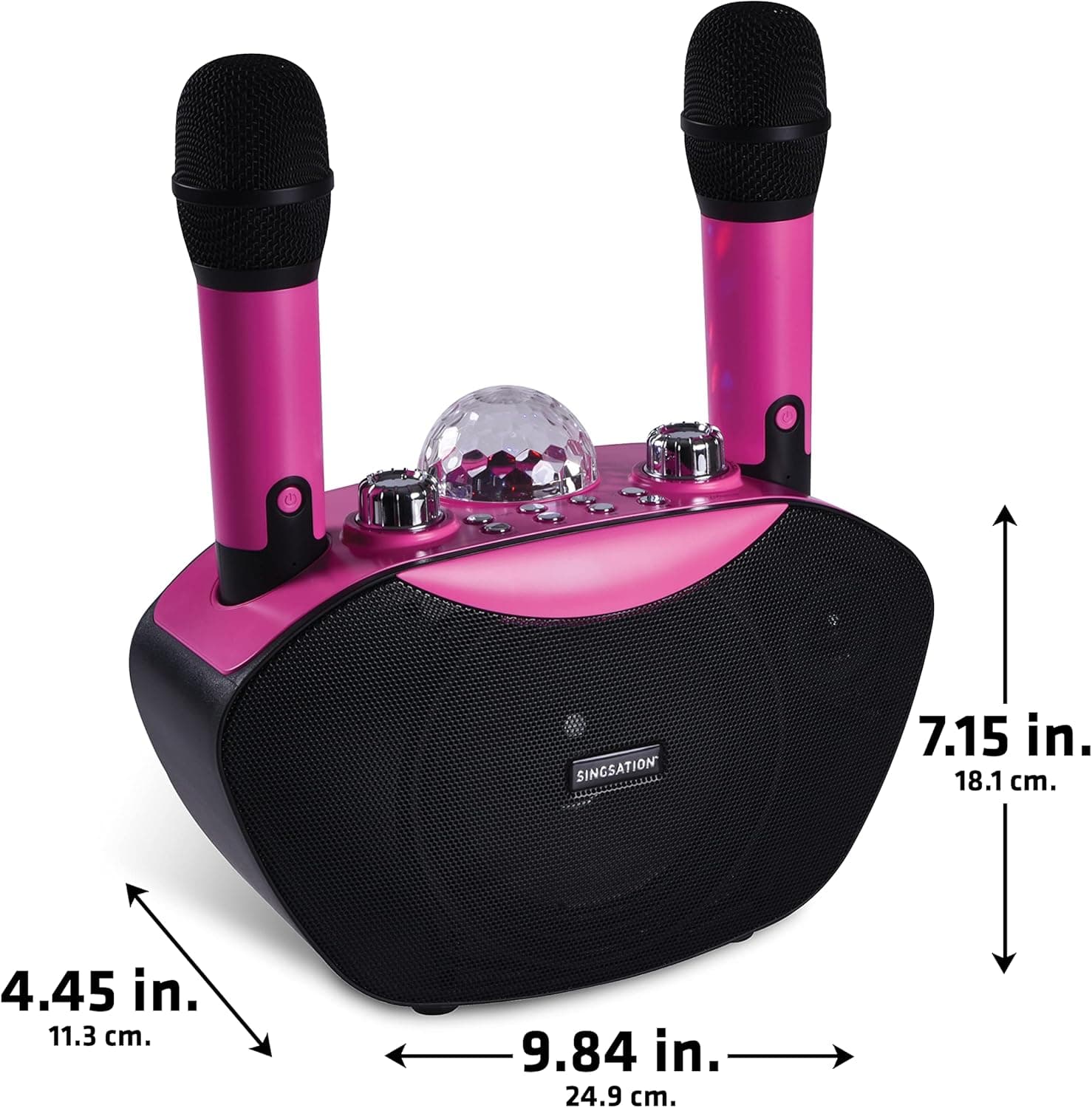 Singsation Karaoke Machine with 2 Wireless Microphones thumbnail 5