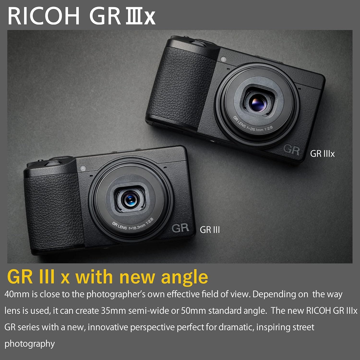 Ricoh GR IIIx Digital Compact Camera thumbnail 3