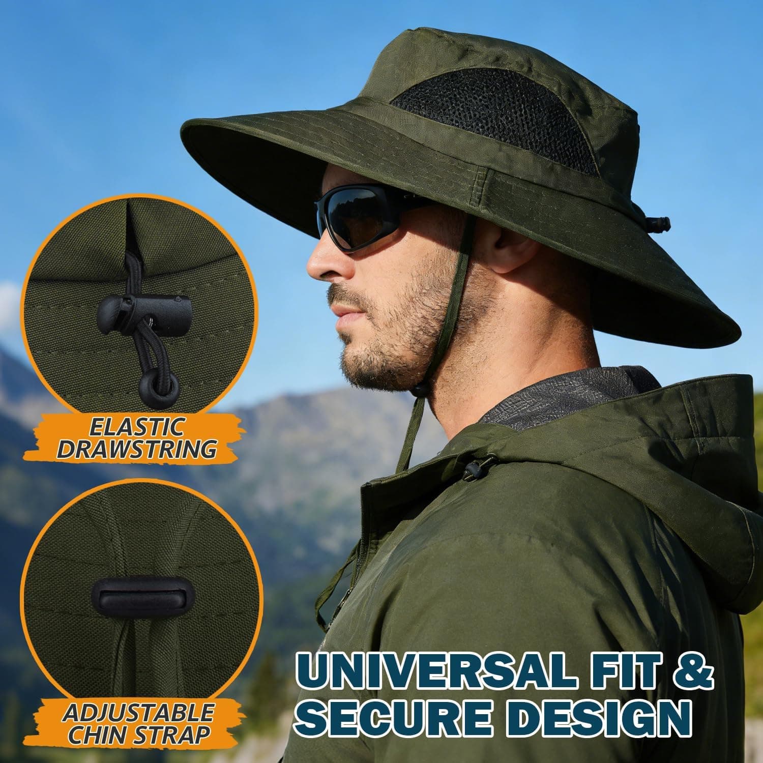 EINSKEY Wide Brim Sun Hat UPF 50+ thumbnail 4