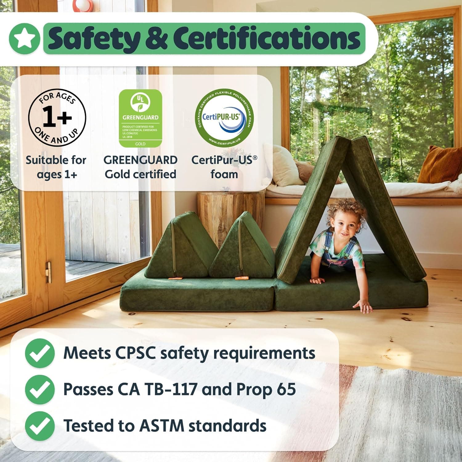 Nugget - The Original Play Couch for Kids thumbnail 5