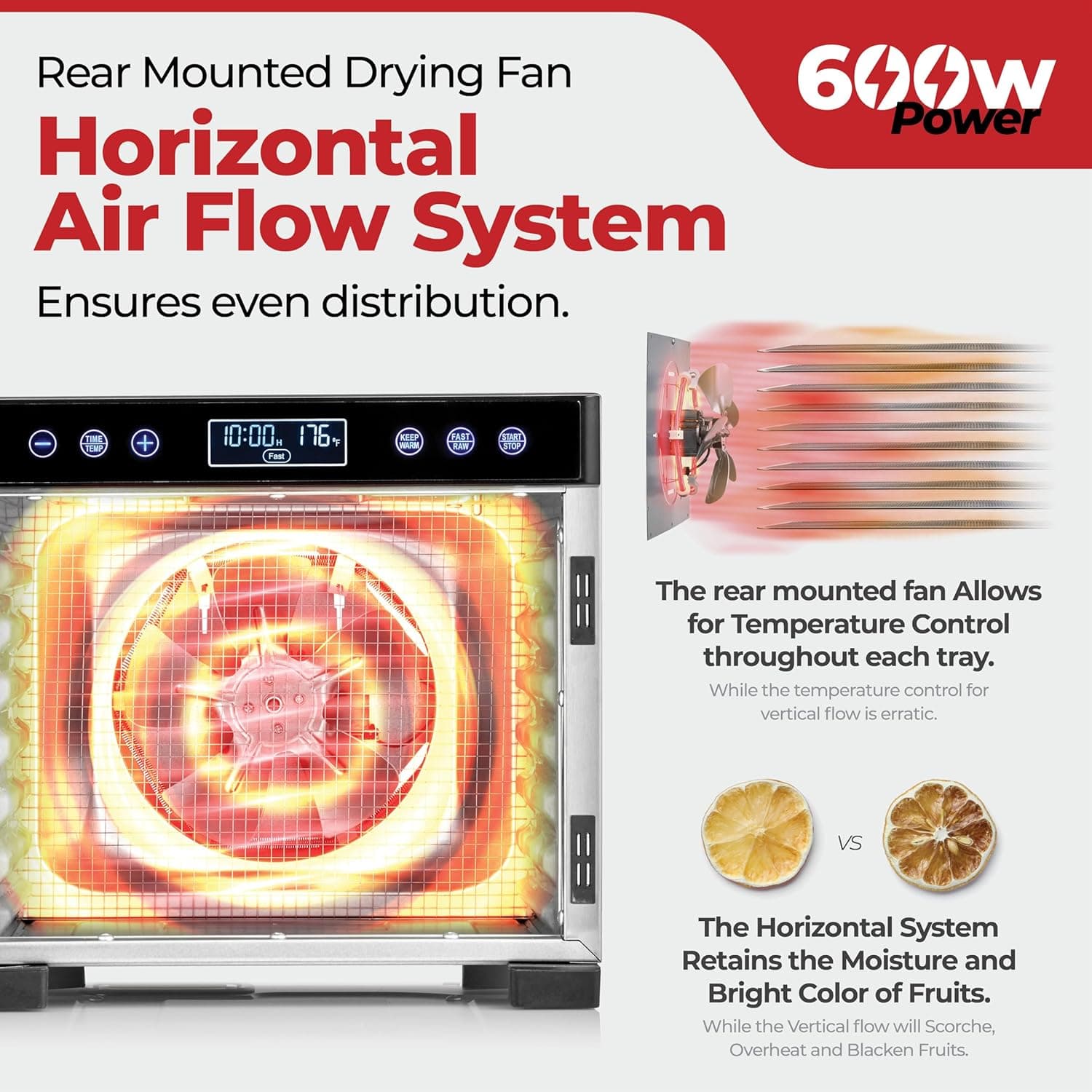 Magic Mill Pro MFD-7700 Food Dehydrator thumbnail 4