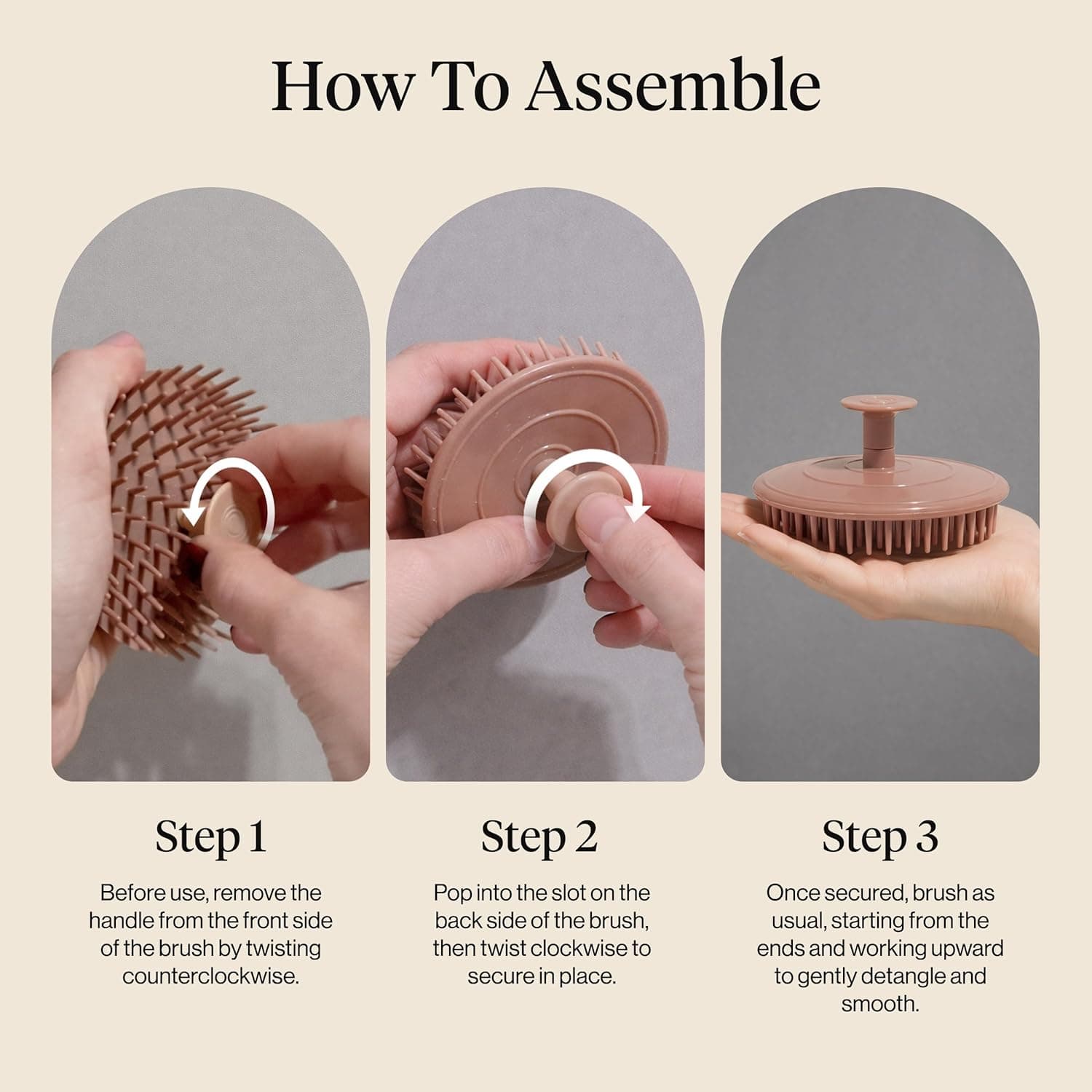 Kitsch Scalp Massager Shampoo Brush thumbnail 4